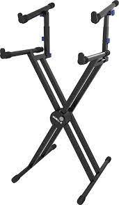 Double-Tier X-Style Double Keyboard Stand - Image 2