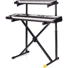 Double-Tier X-Style Double Keyboard Stand - Image 3