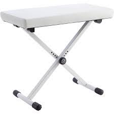Height-Adjustable Padded Keyboard Bench - Image 2