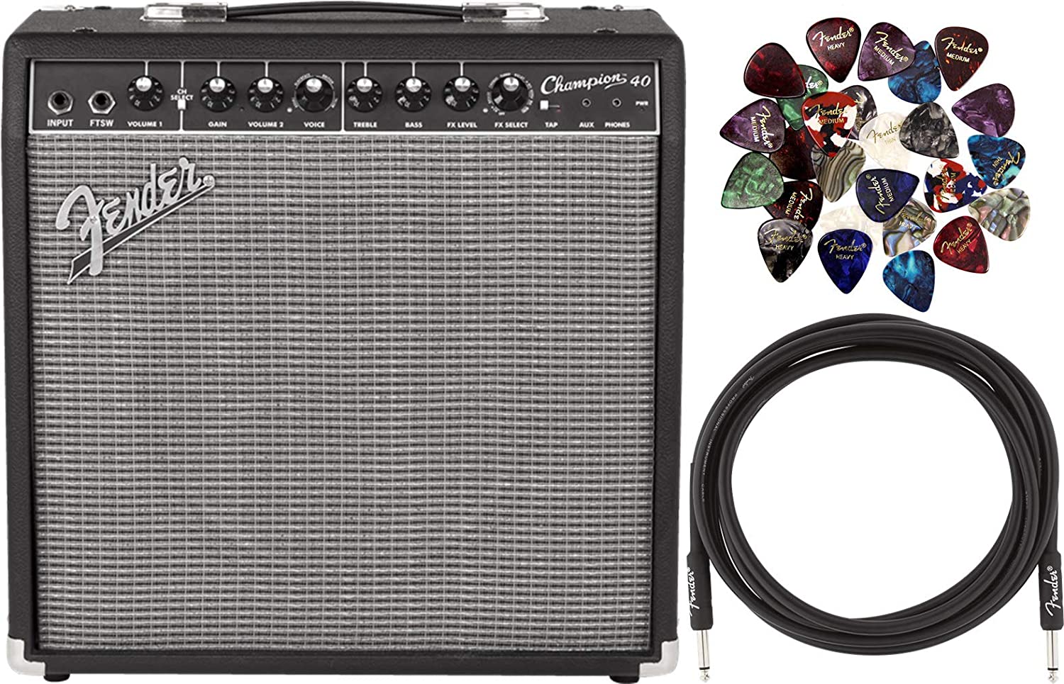 Fender Champion 40 Guitar Combo Amplifier - Image 2