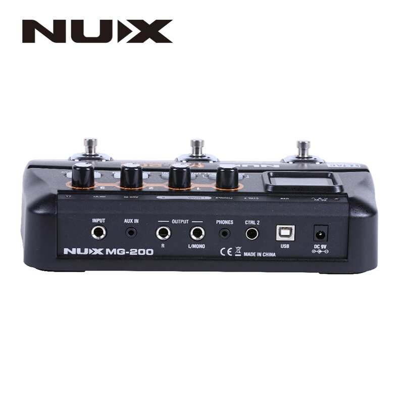 NUX MG-200 Guitar Multi-Effects Processor - Image 4