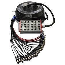 24-Channel Snake Cable 50 m (24 Sends, 4 Returns) - Image 2