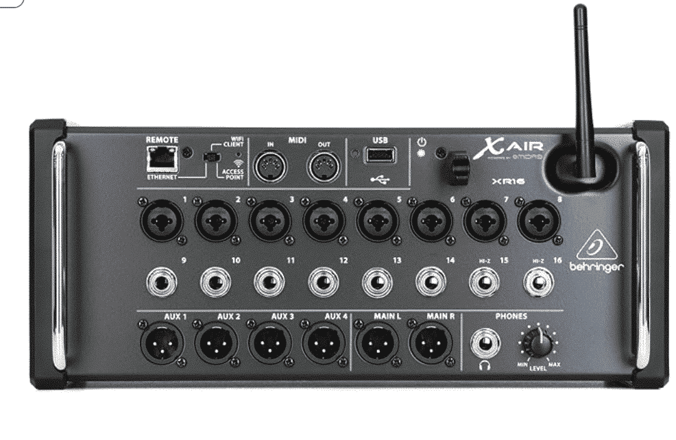 Behringer X AIR XR16 Tablet-Controlled Digital Rack Mixer - Image 1