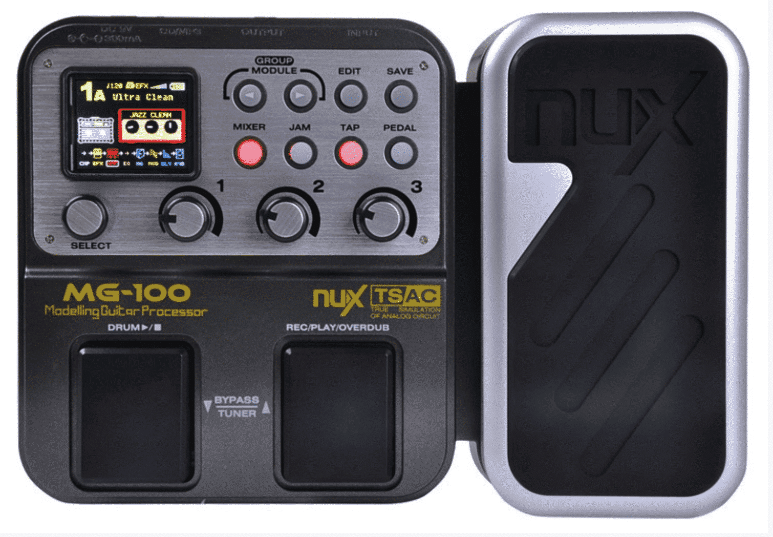 NUX MG-100 Multi-Effects Guitar Processor - Image 1