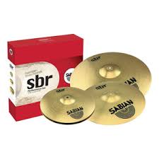 Sabian SBr Performance Cymbal Set - 14" Hats, 16" Crash, 20" Ride - Image 3