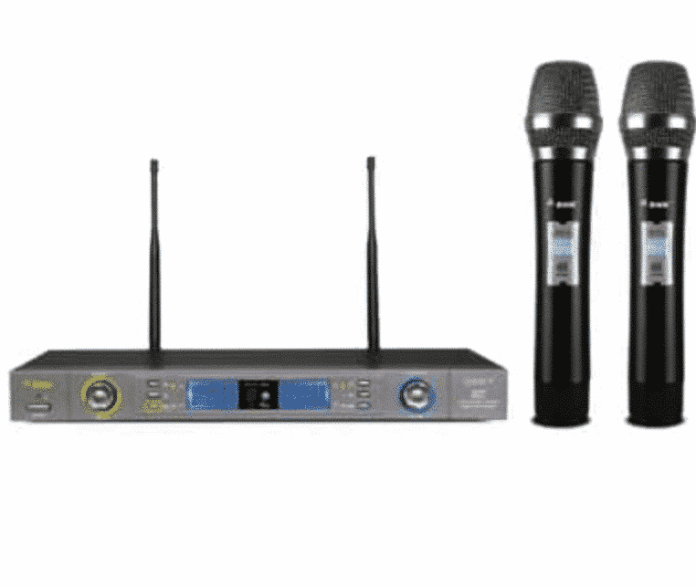 Max DM-300G Dual UHF Wireless Microphone System - Image 1