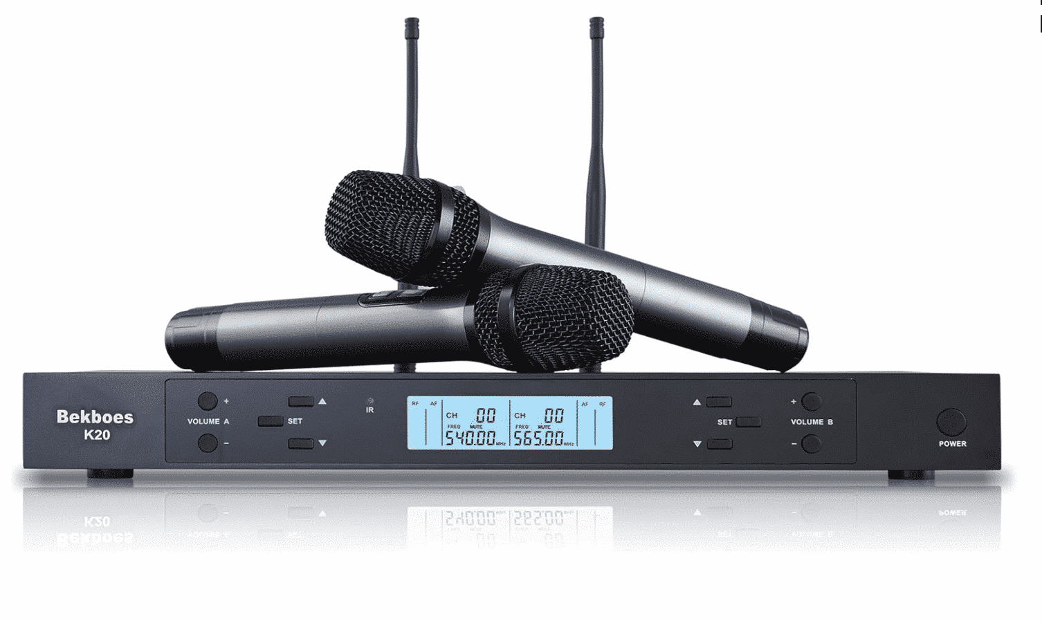 BNK BK-801 Professional VHF Wireless Microphone System - Image 1