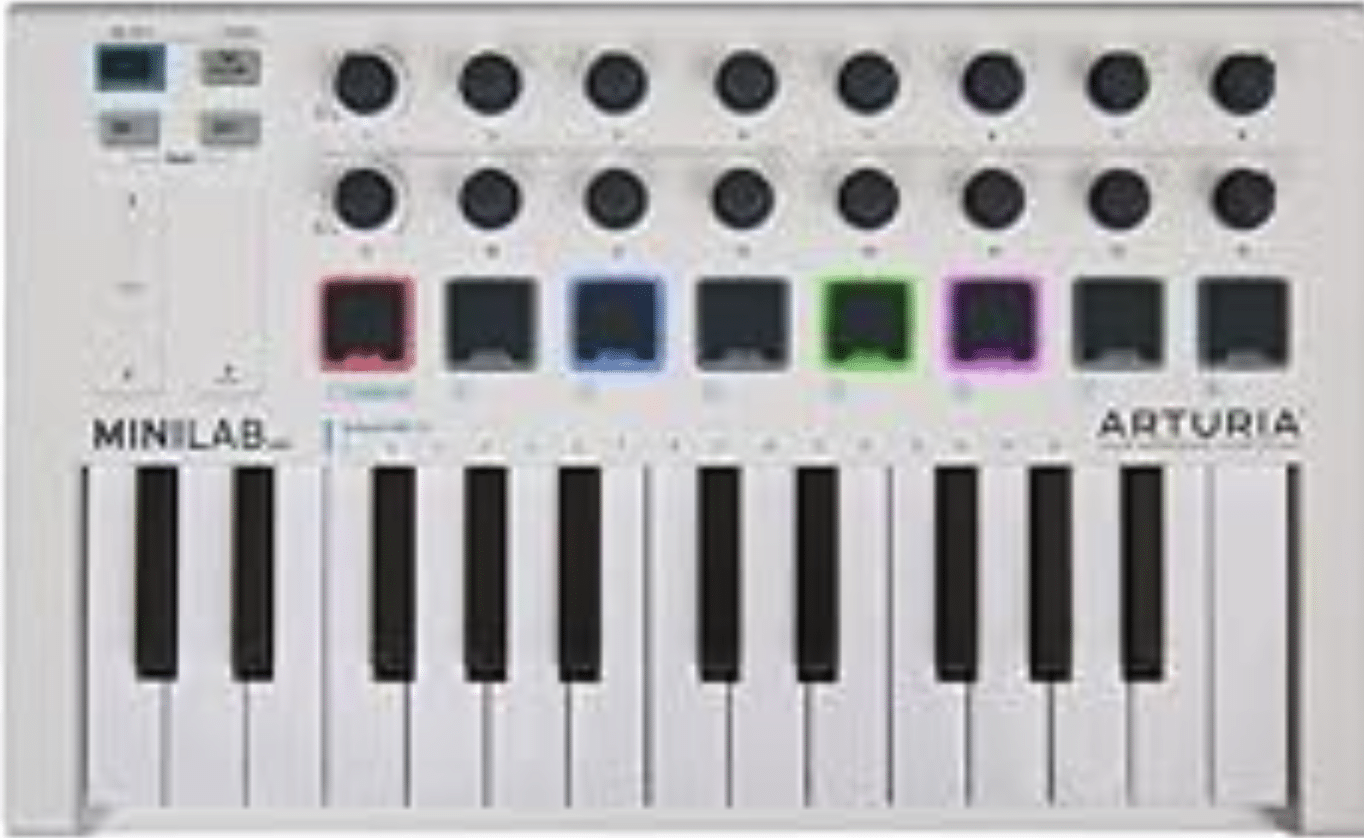 Arturia MiniLab MkII 25 Slim-Key USB MIDI Controller - Image 1