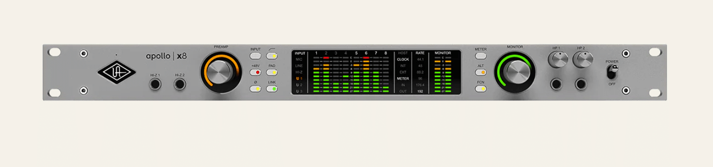 Universal Audio Apollo x8 Thunderbolt 3 Audio Interface - Image 3