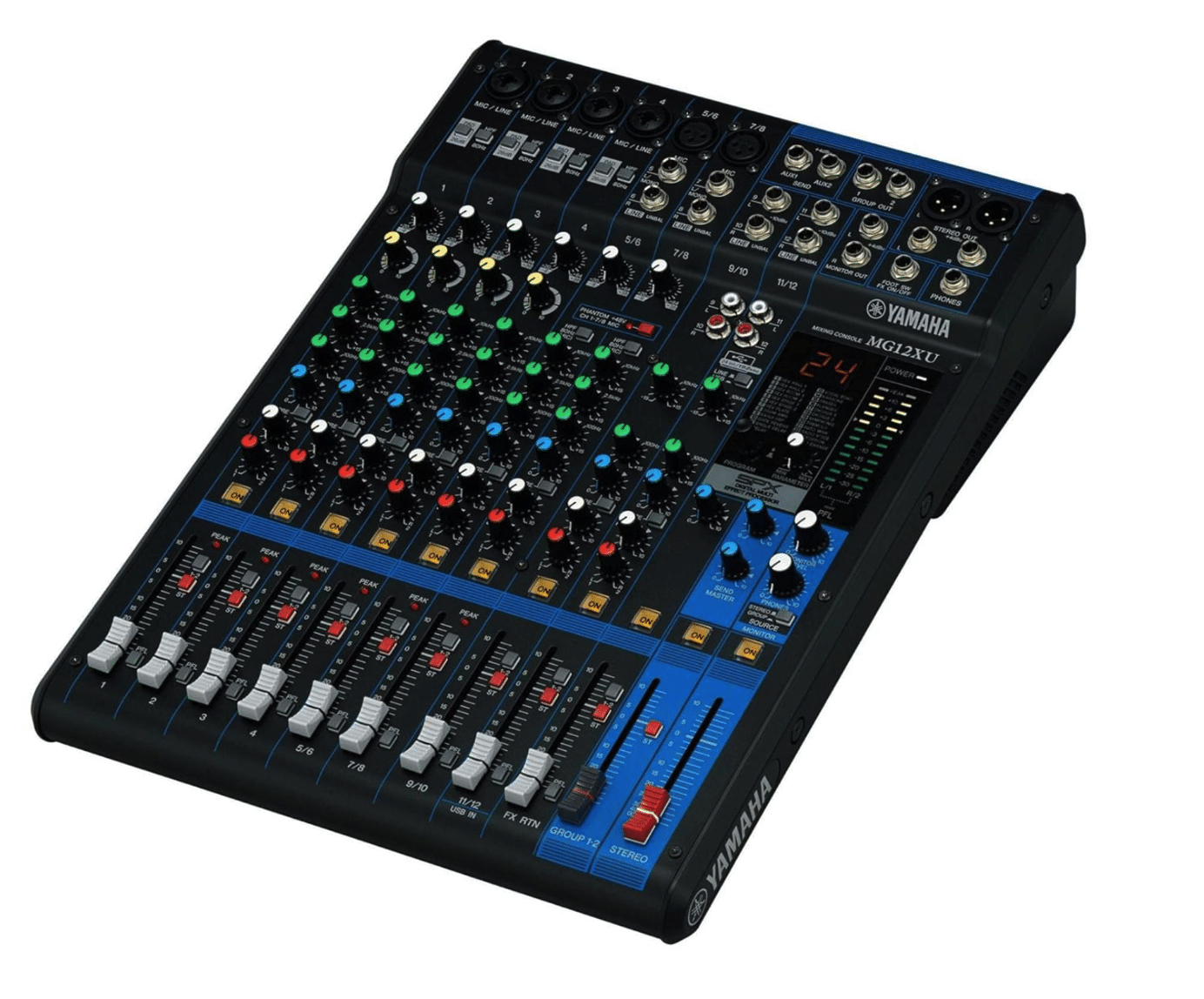 Yamaha MG12XU 12-Input Analog Mixer with Effects and USB - Image 2