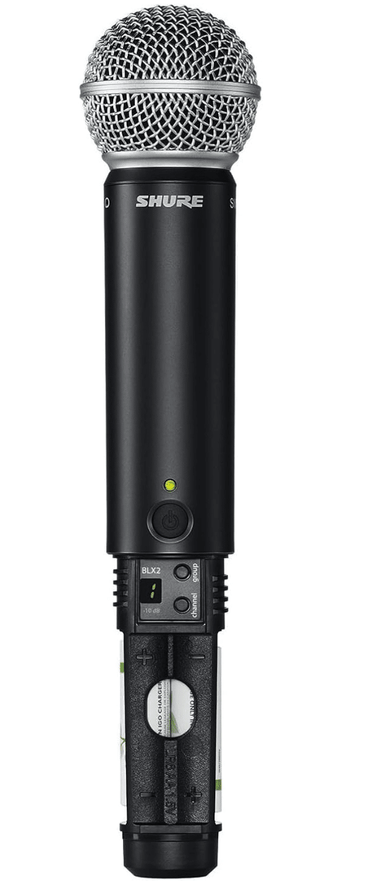 Shure Vocal Artiste UHF Dual Wireless Microphone System - Image 3