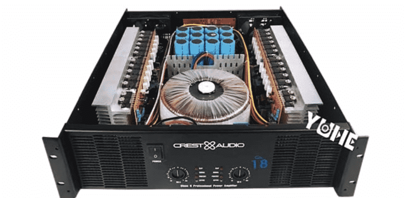 Crest Audio CA18 Power Amplifier CREST main view audio equipment Kenya