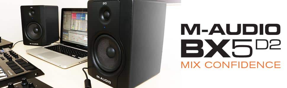 M-Audio BX5 D2 Compact 2-Way Active Studio Monitor - Image 2
