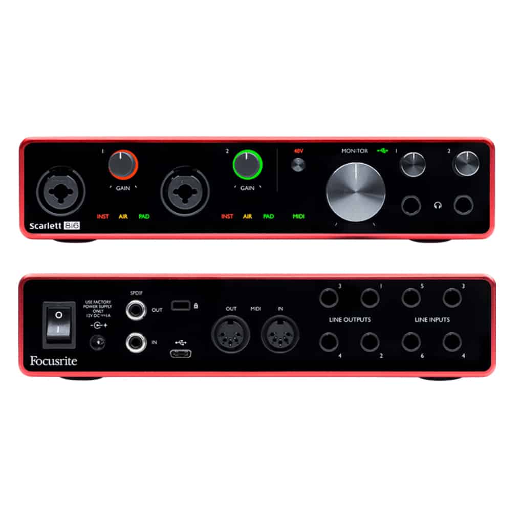Focusrite Scarlett 8i6 3rd Gen USB Audio Interface - Image 2