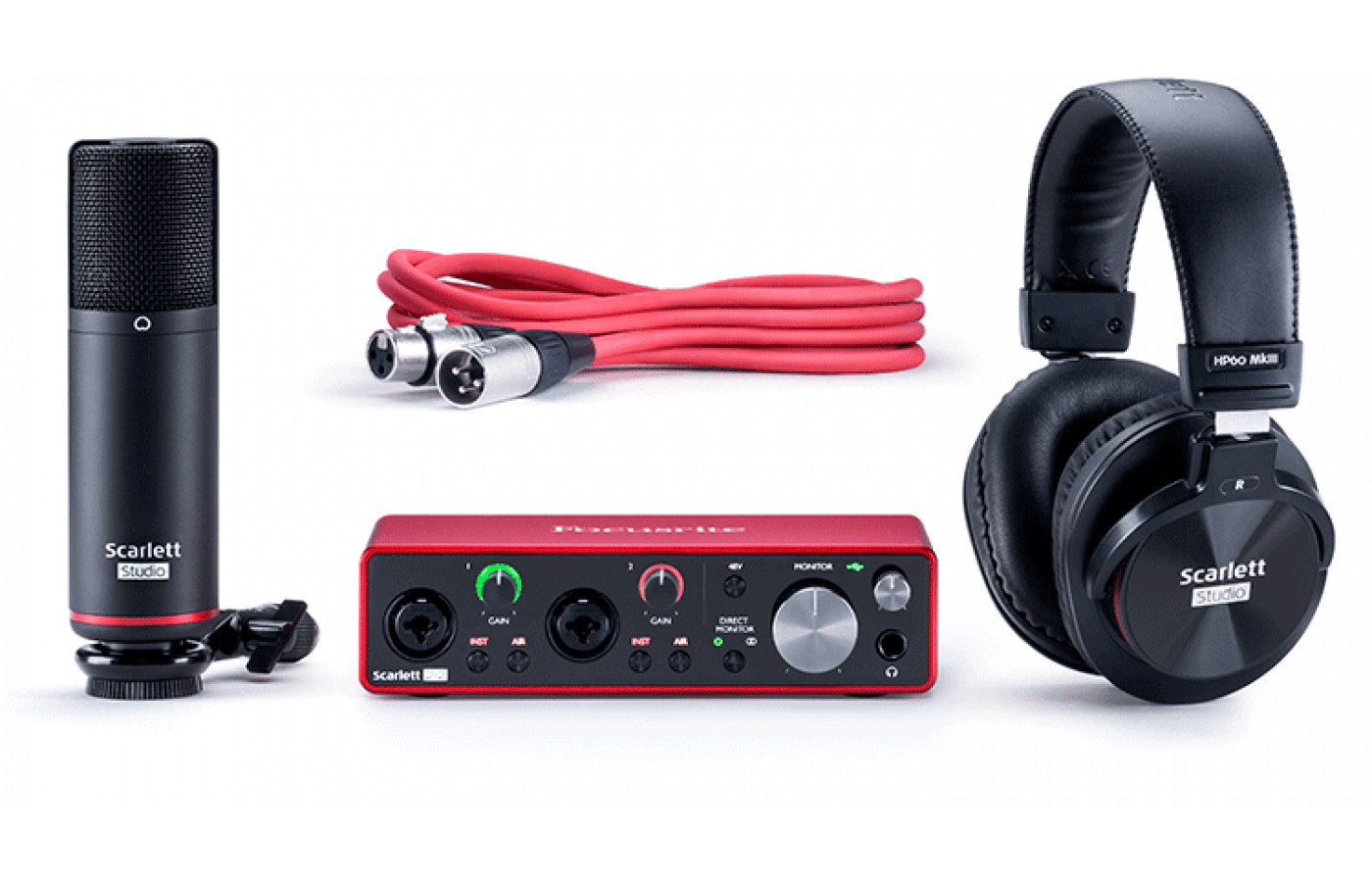 Focusrite Scarlett 2i2 Studio 3rd Gen Recording Bundle - Image 2
