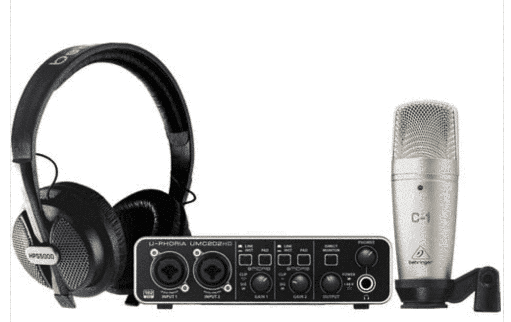 Behringer U-PHORIA UMC202HD USB Studio Pack - Image 1