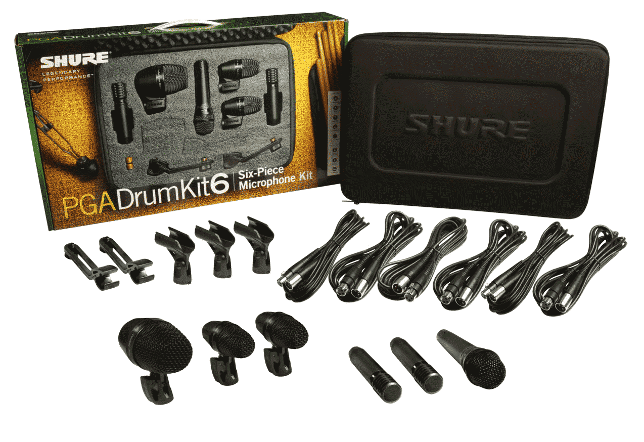 Shure PGADRUMKIT7 7-Piece Drum Microphone Kit - Image 1