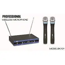 BNK BK701 Dual VHF Wireless Microphone System - Image 5