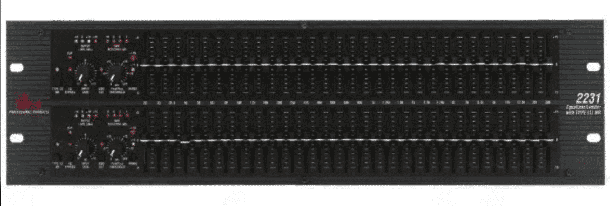 dbx 2231 Dual 31-Band Graphic Equalizer/Limiter with Type III Noise Reduction - Image 1