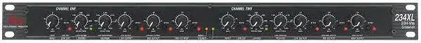 dbx 234XL Stereo 2/3-Way Mono 4-Way Crossover - Image 2