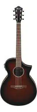 Ibanez PF12MHCE-OPN Dreadnought Acoustic-Electric Guitar - Image 3