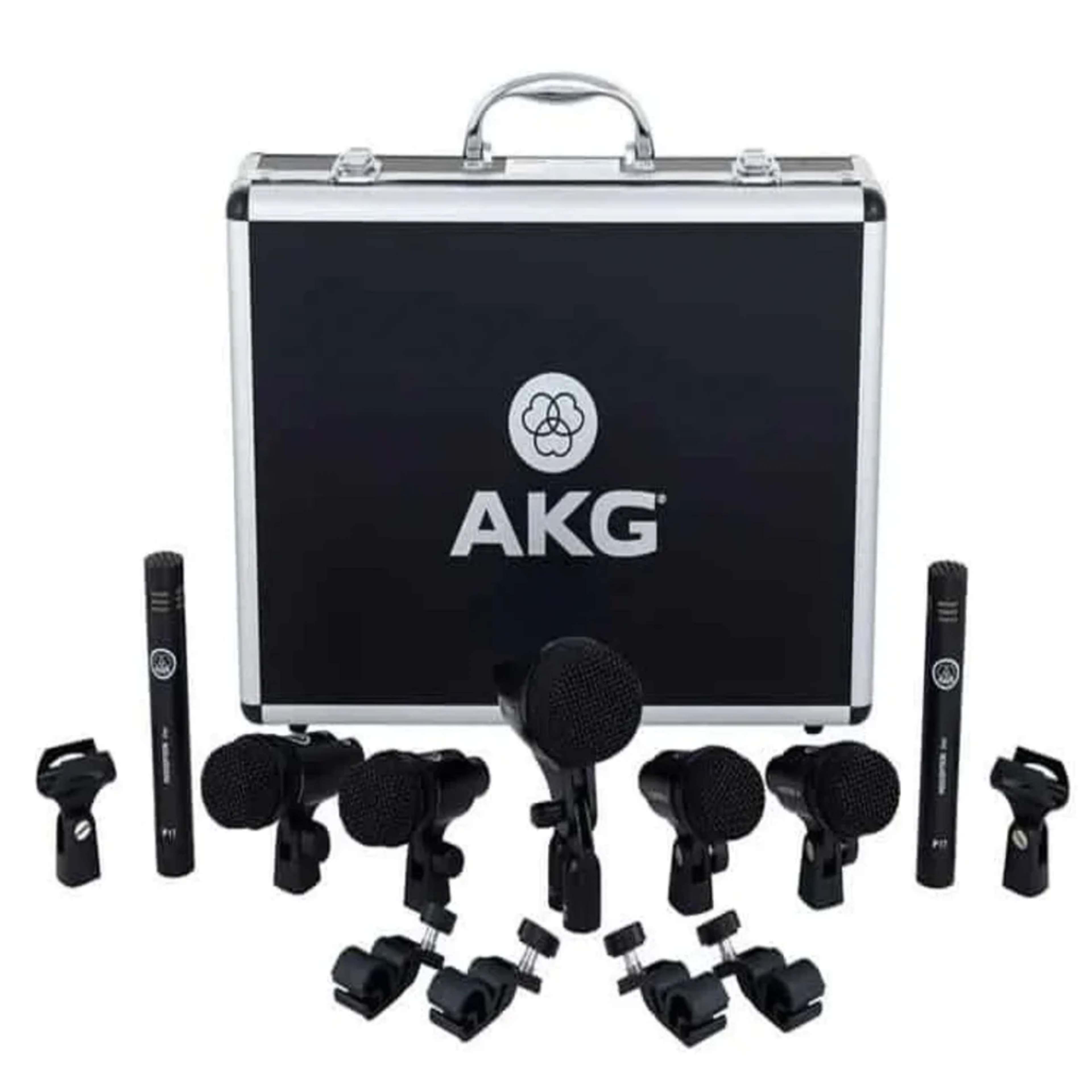 AKG Session 1 Drum Microphone Set AKG All-Metal Heavy-Duty Bodies main view audio equipment Kenya