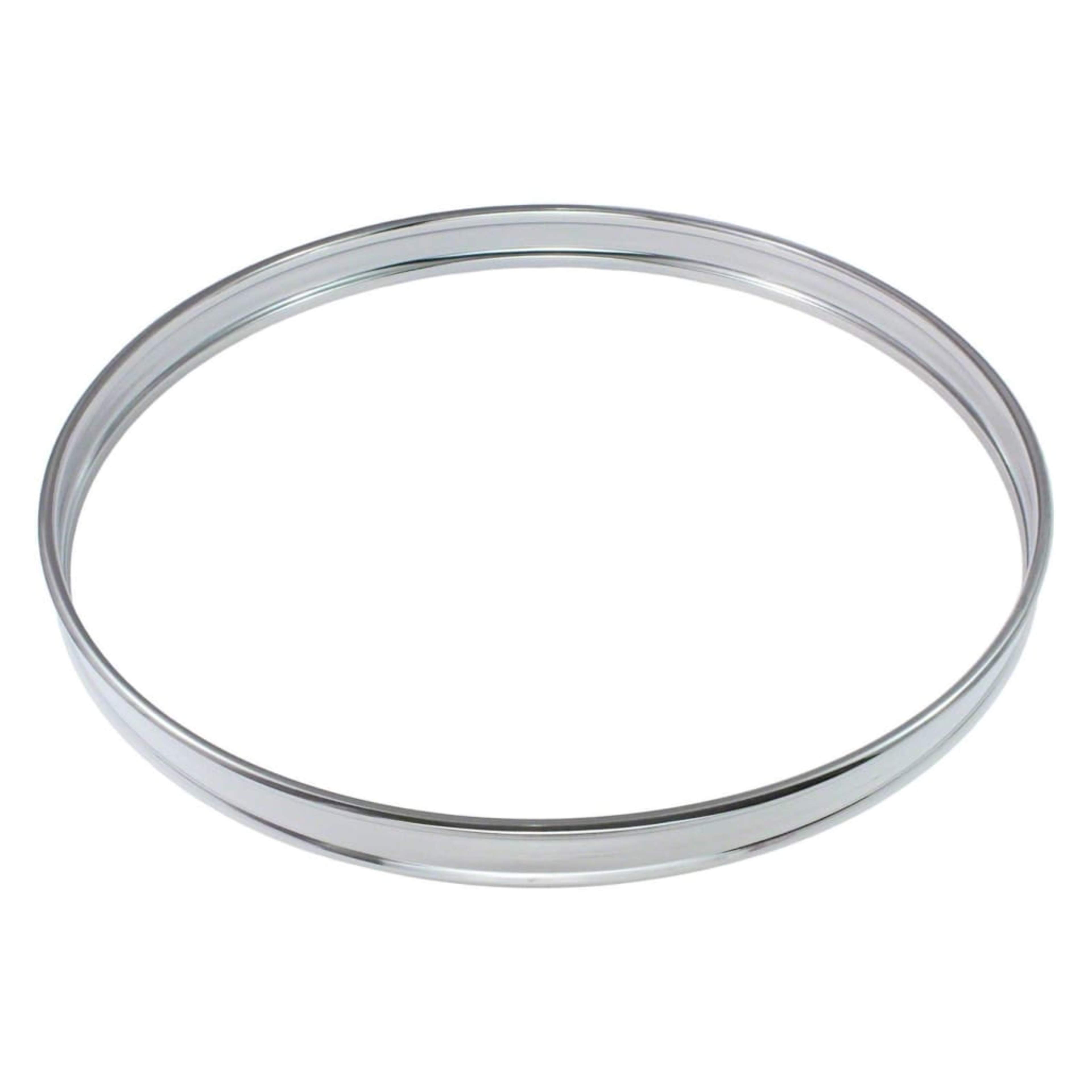 Alloy and Smith 22-Inch Bass Drum Rim ALLOY AND SMITH 22 Inch (Standard Bass Drum Size) High-Gloss Black or Chrome Plating main view audio equipment Kenya