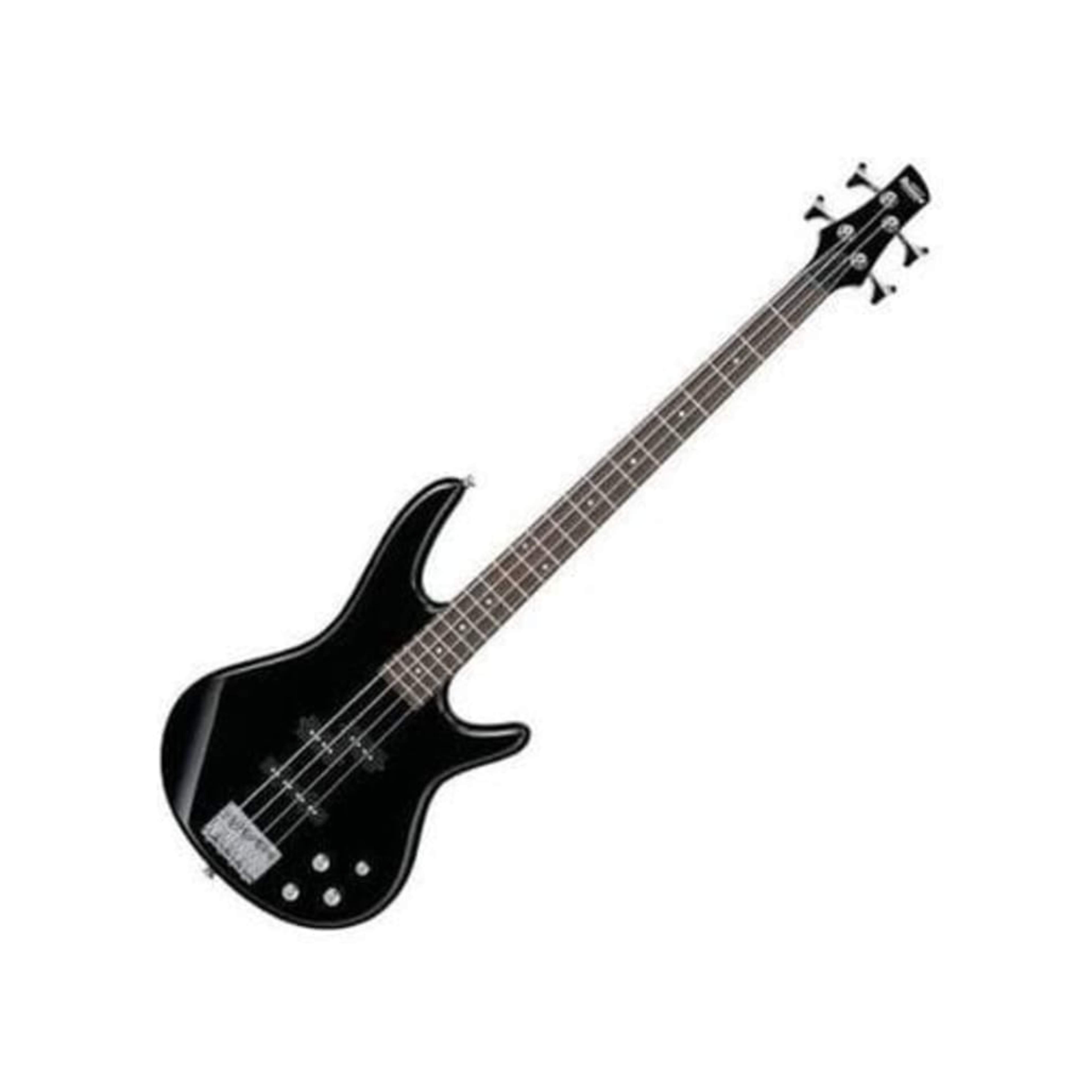 Ibanez 4-String Active Bass Guitar IBANEZ Black Chrome Professional Jatoba with White Dot Inlays main view audio equipment Kenya
