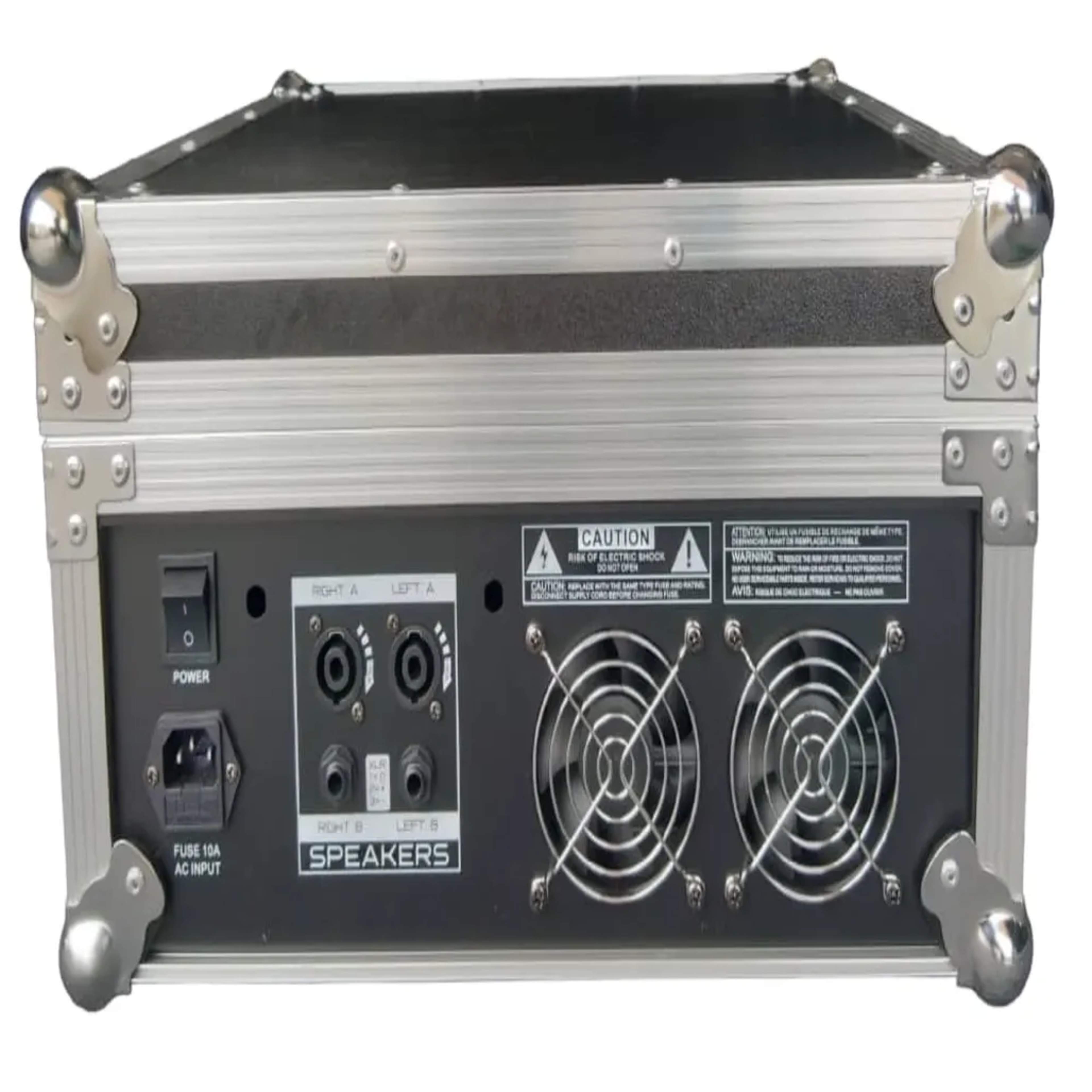 Kinetic Energy 8-Channel Mixer Flight Case KINETIC ENERGY 9mm Fire-Retardant Laminated Plywood Professional 8-Channel Mixer Flight-Ready Case main view audio equipment Kenya