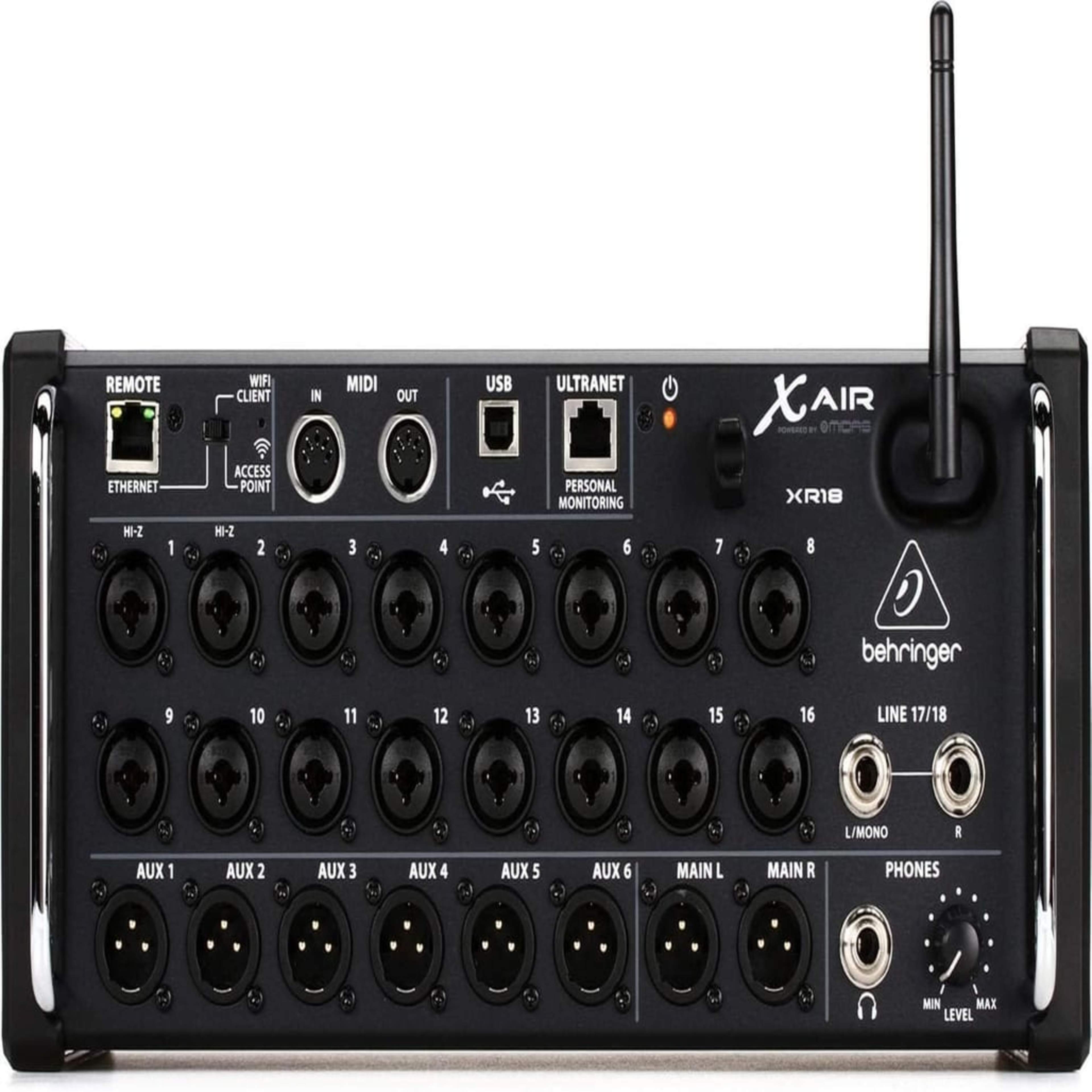Midas XR18 Digital Mixer for iPad/Android Tablets MIDAS Rugged Stage-Box Style with Protective Bumpers main view audio equipment Kenya