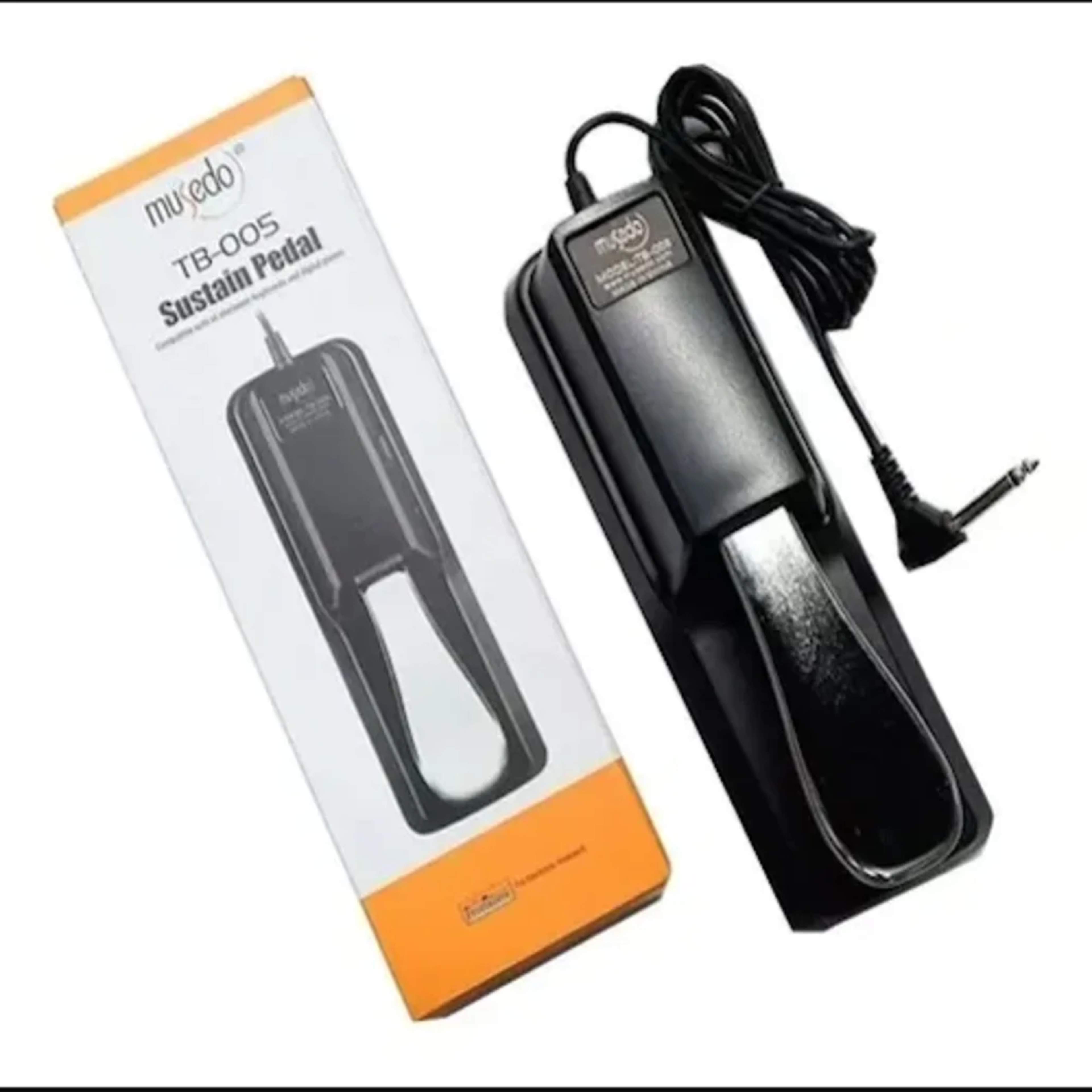 Sound Standard TB005 Elite Universal Sustain Pedal SOUND STANDARD Elite Universal Keyboard Sustain Pedal in Nairobi Flagship Chrome-Plated Steel (High Endurance) in Nairobi main view audio equipment Kenya