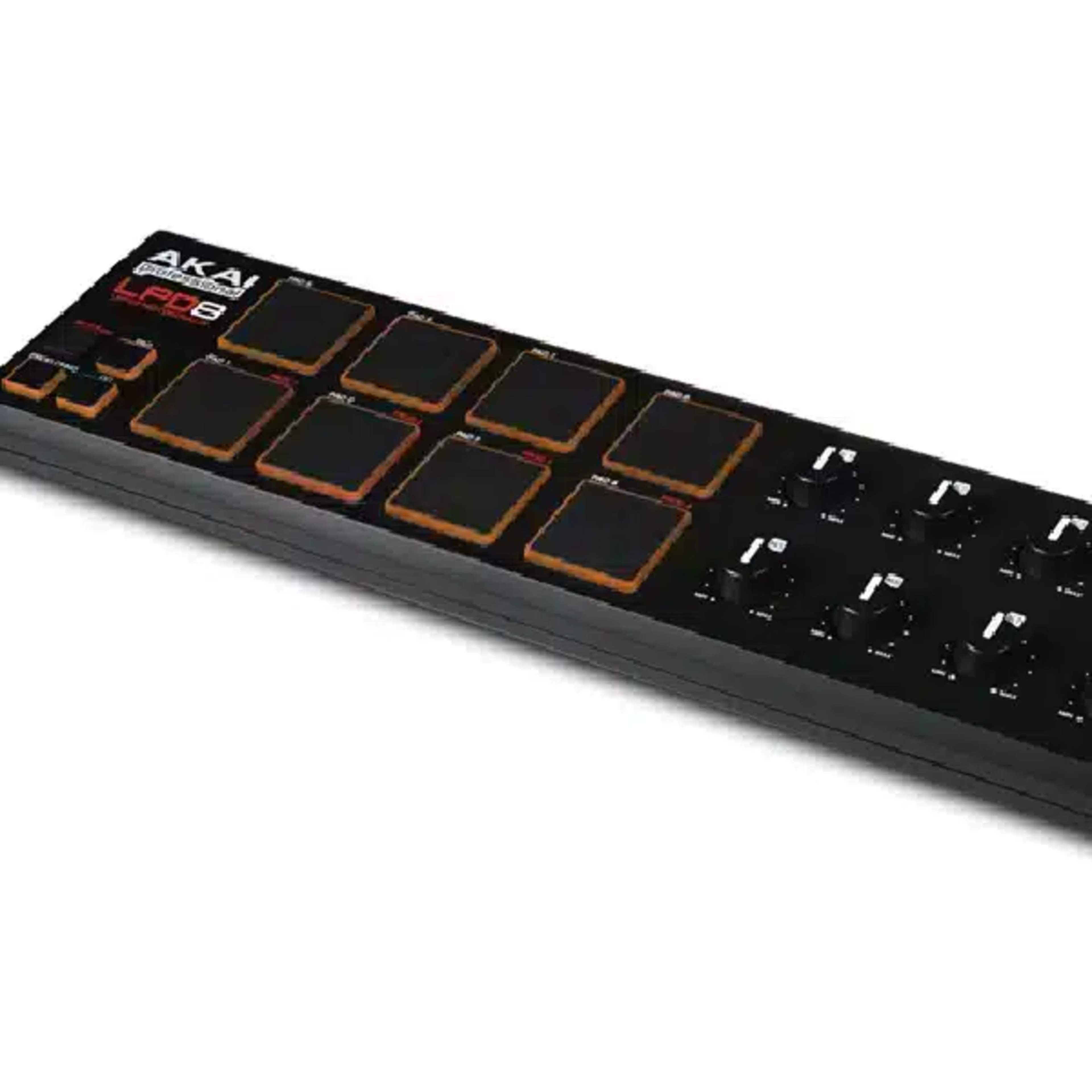 AKAI Professional LPD8 – USB MIDI Controller AKAI 0.34kg USB Bus Powered main view audio equipment Kenya
