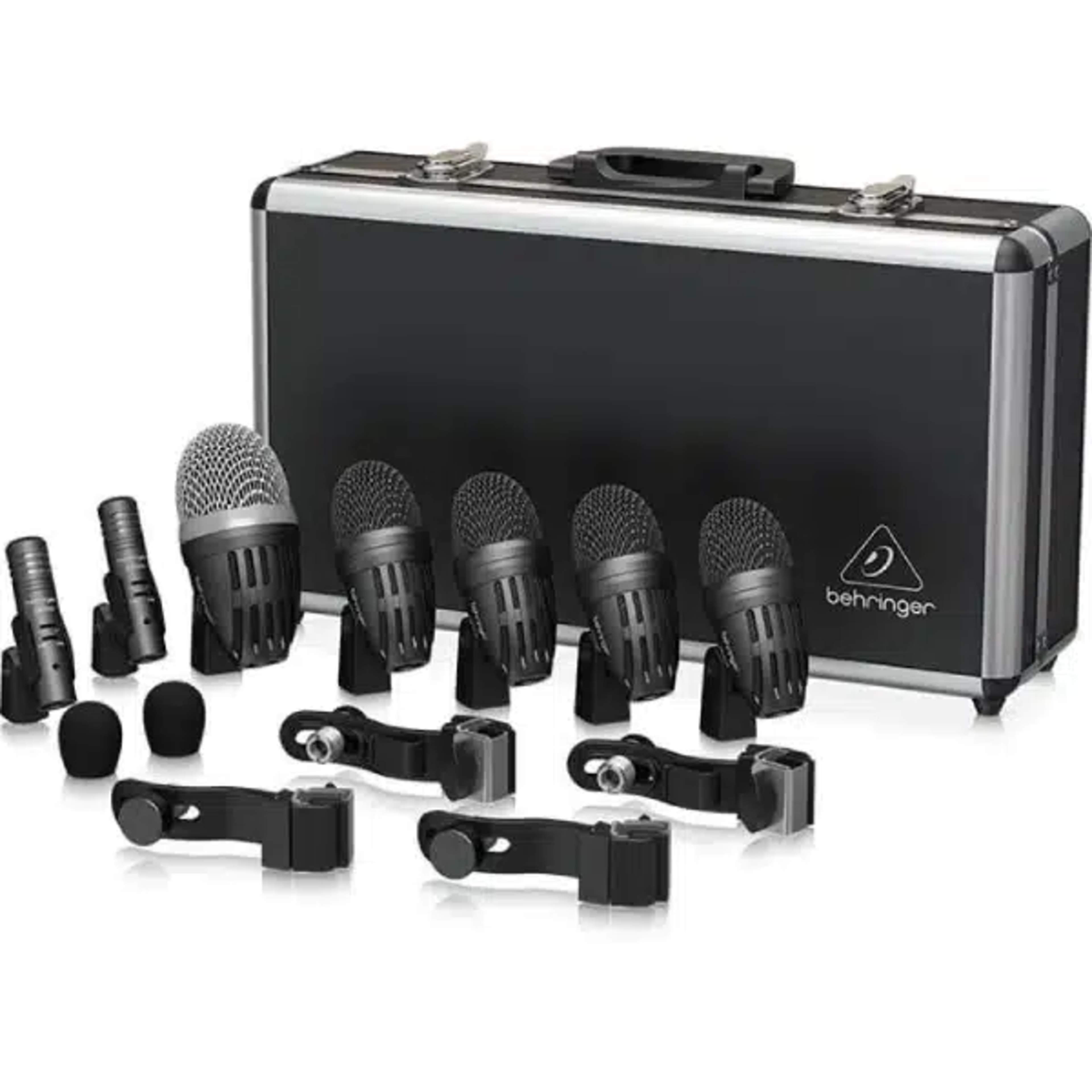 Behringer BC1500 Premium 7 - Piece Drum Microphone Set BEHRINGER High-performance Dynamic High-performance Electret Condenser main view audio equipment Kenya