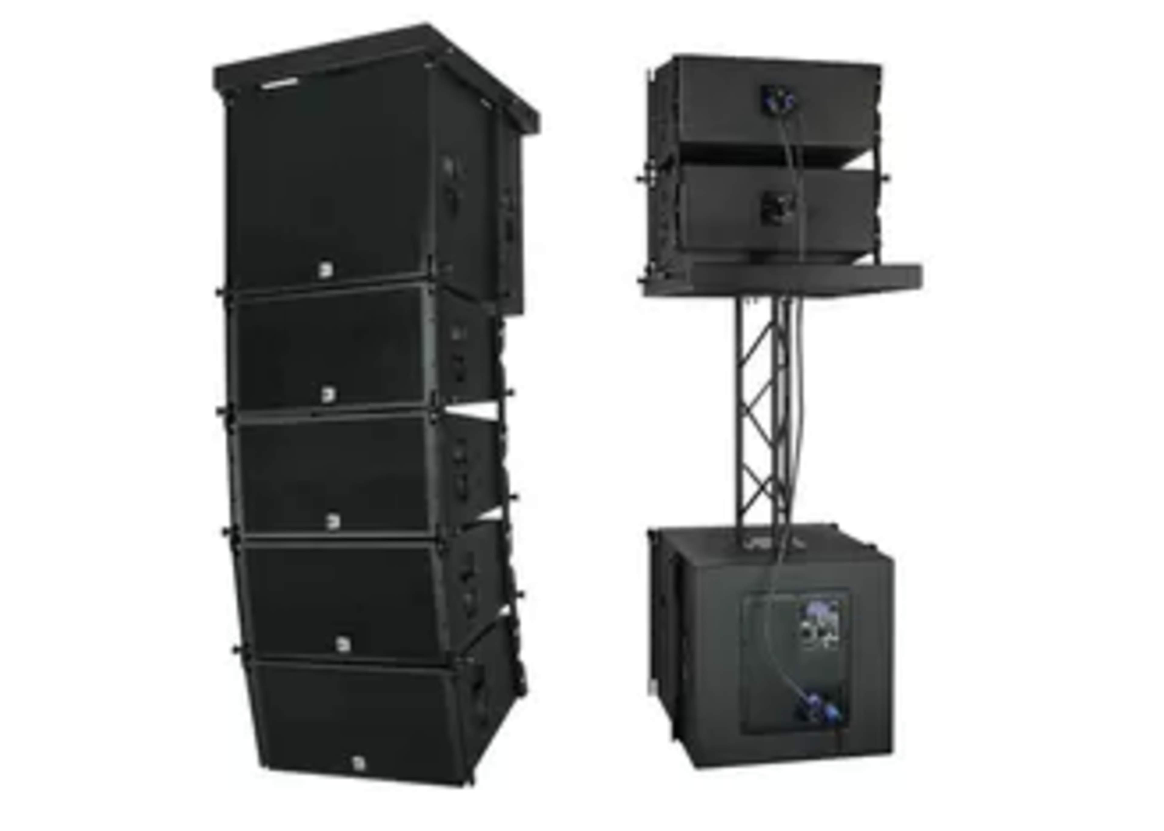 CVR 10 Inch Line Array Speakers CVR Professional Line Array Speaker main view audio equipment Kenya