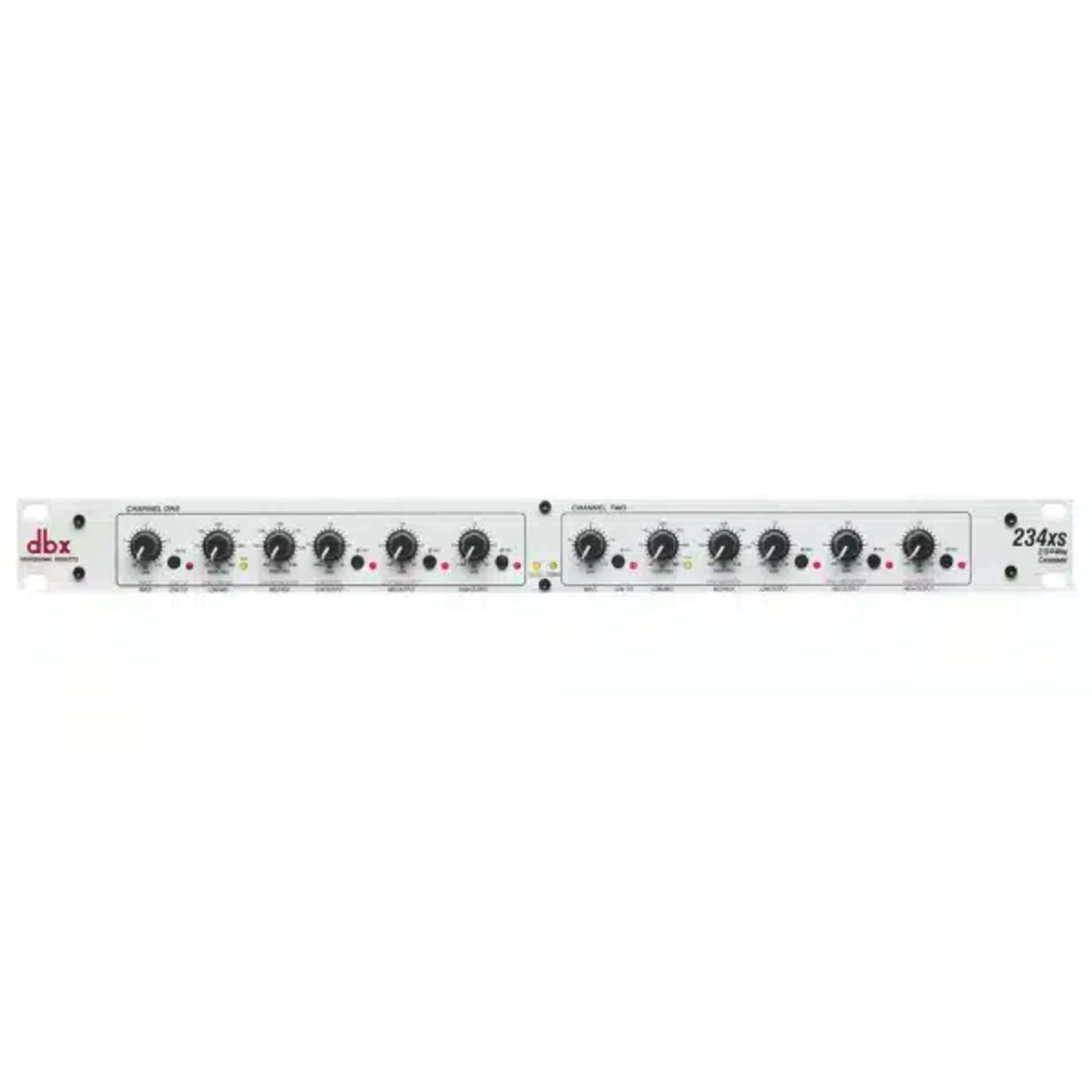 DBX 234XS Crossover DBX 24dB/octave Linkwitz-Riley Analog Crossover main view audio equipment Kenya