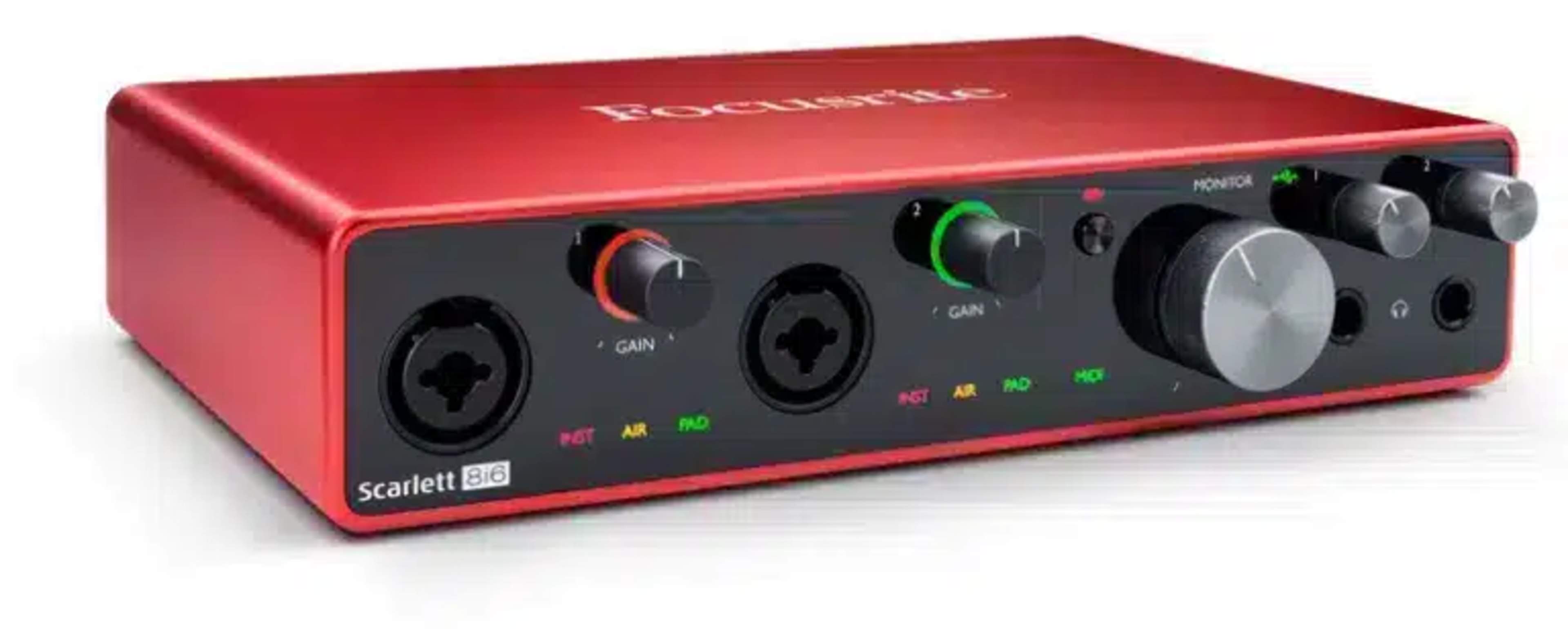 Focusrite Scarlett 8i6 USB Audio Interface FOCUSRITE USB 2.0 Audio Interface main view audio equipment Kenya