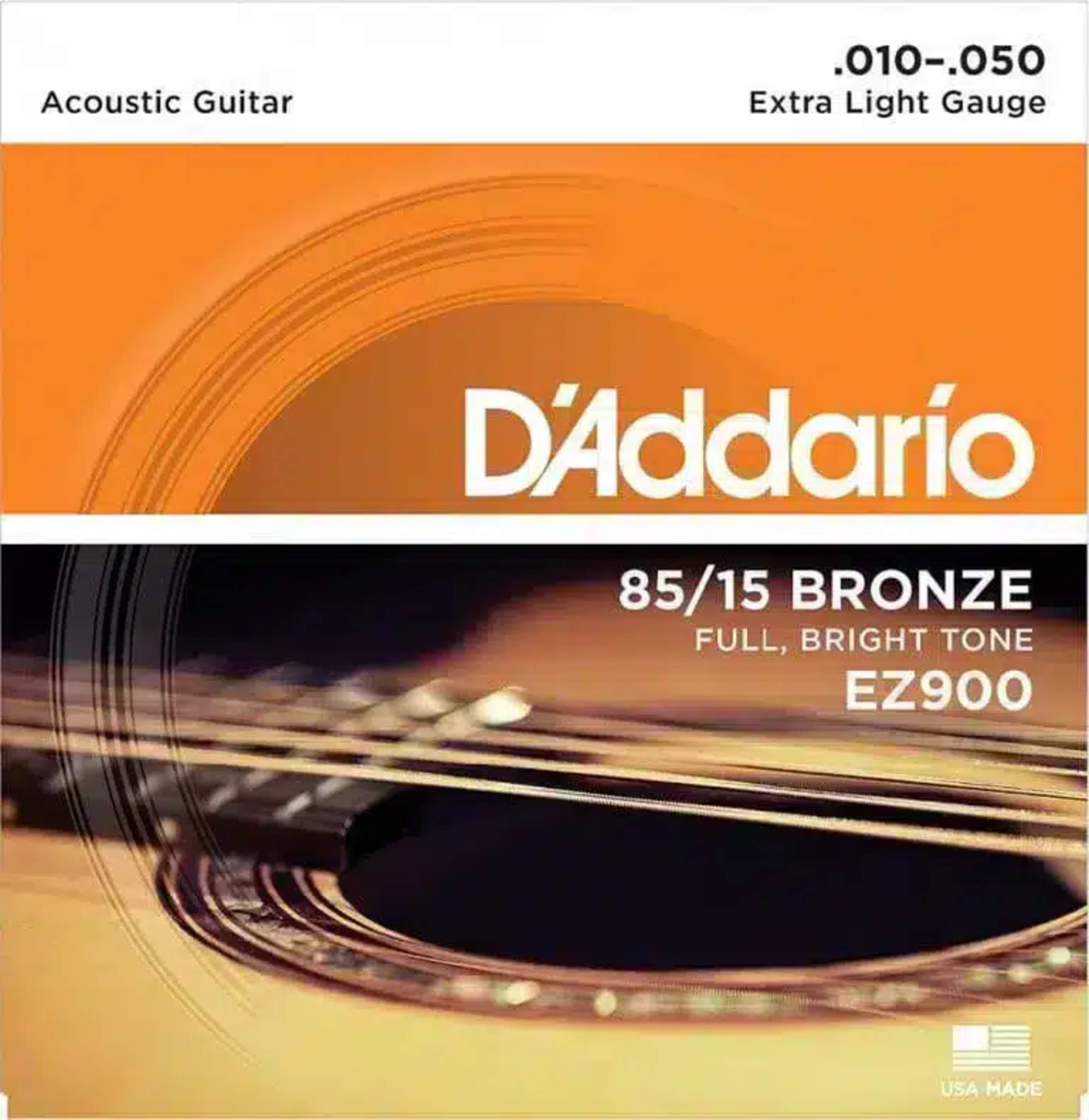 D’Addario EZ900 85/15 Bronze Acoustic Guitar Strings D'ADDARIO 85/15 Bronze (Great American Bronze) main view audio equipment Kenya