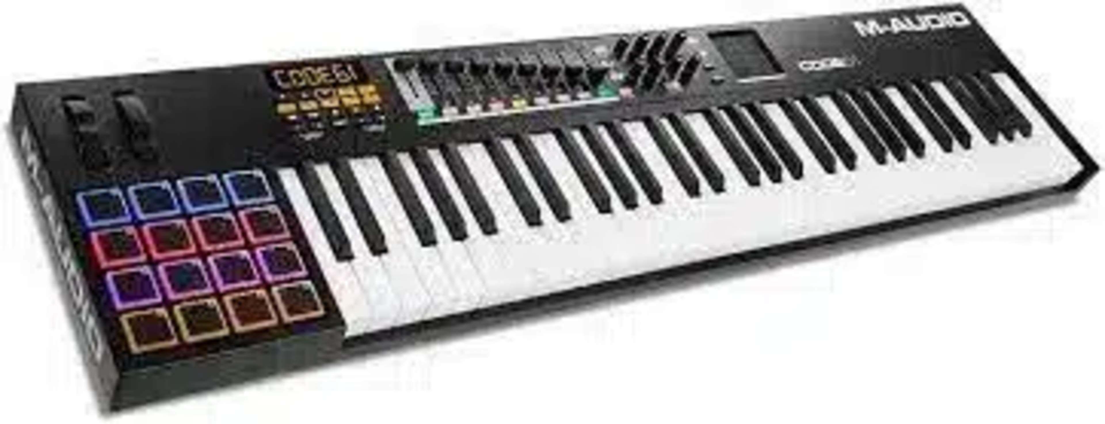 M - Audio Code 61 USB MIDI Controller Keyboard M-AUDIO 61 Semi-Weighted with Aftertouch main view audio equipment Kenya
