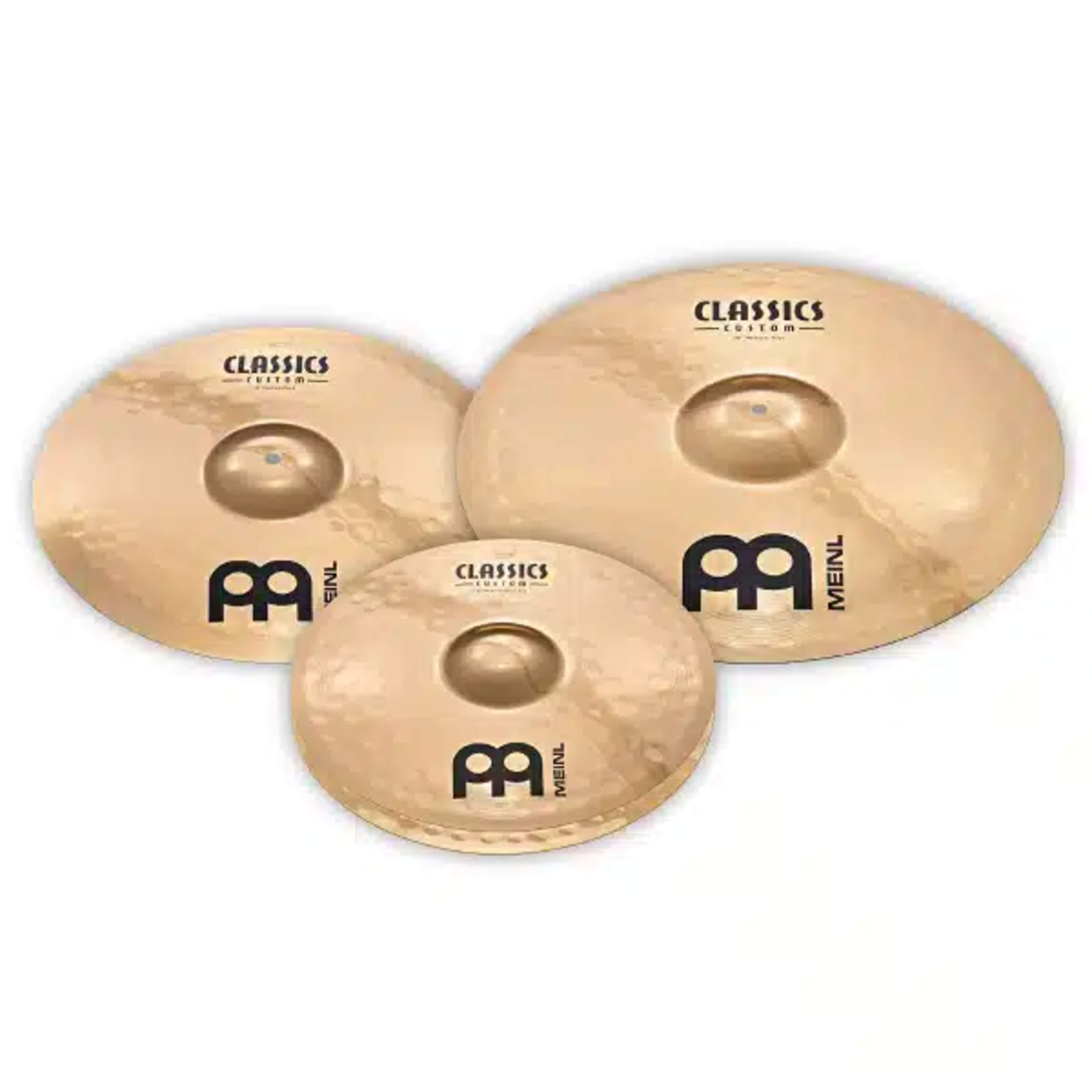 Meinl 4 Pieces Drum Cymbals MEINL 4-Piece Complete Package High-Quality Brass Alloy main view audio equipment Kenya
