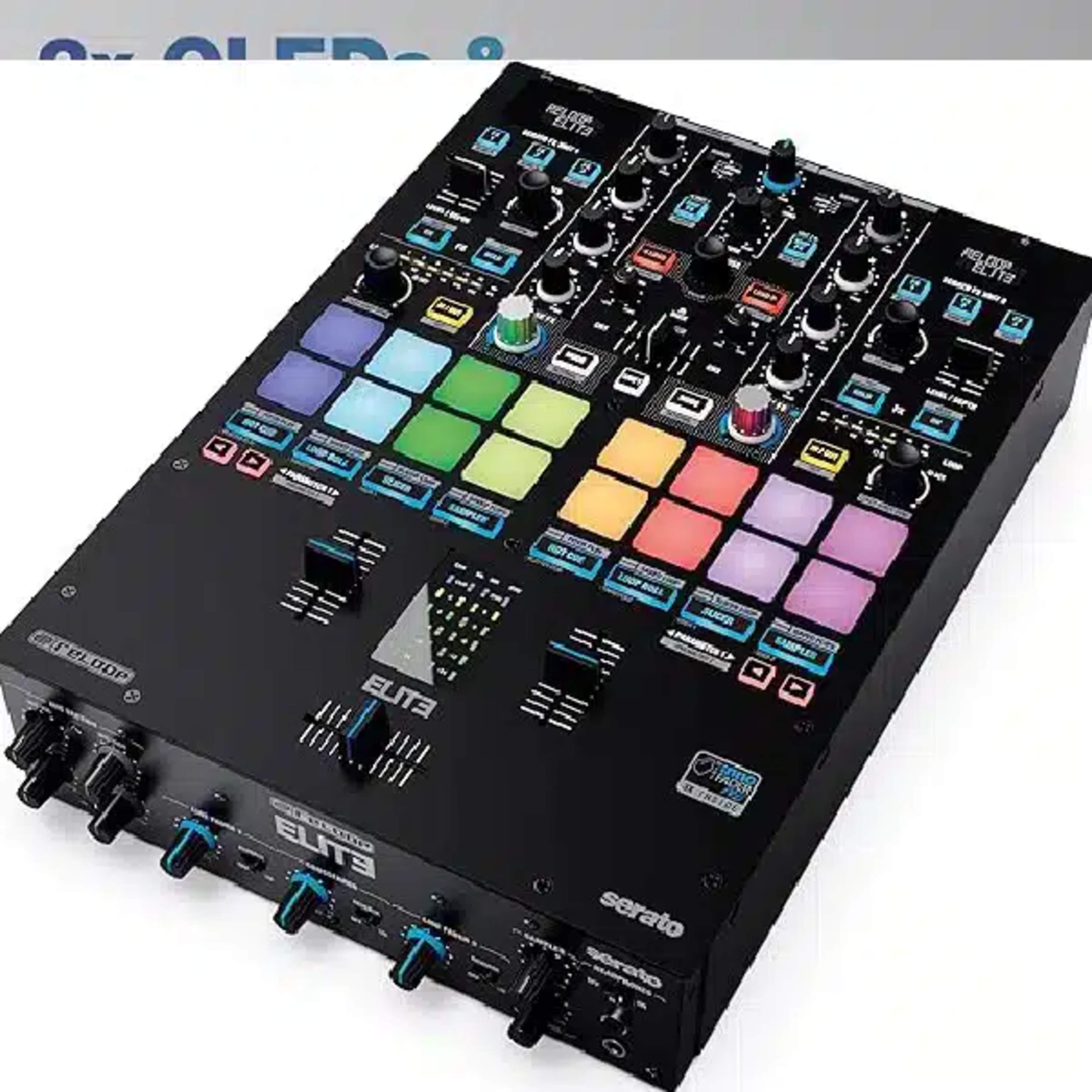 Reloop Elite Professional DVS Mixer for Serato DJ Pro RELOOP Professional DVS Mixer main view audio equipment Kenya