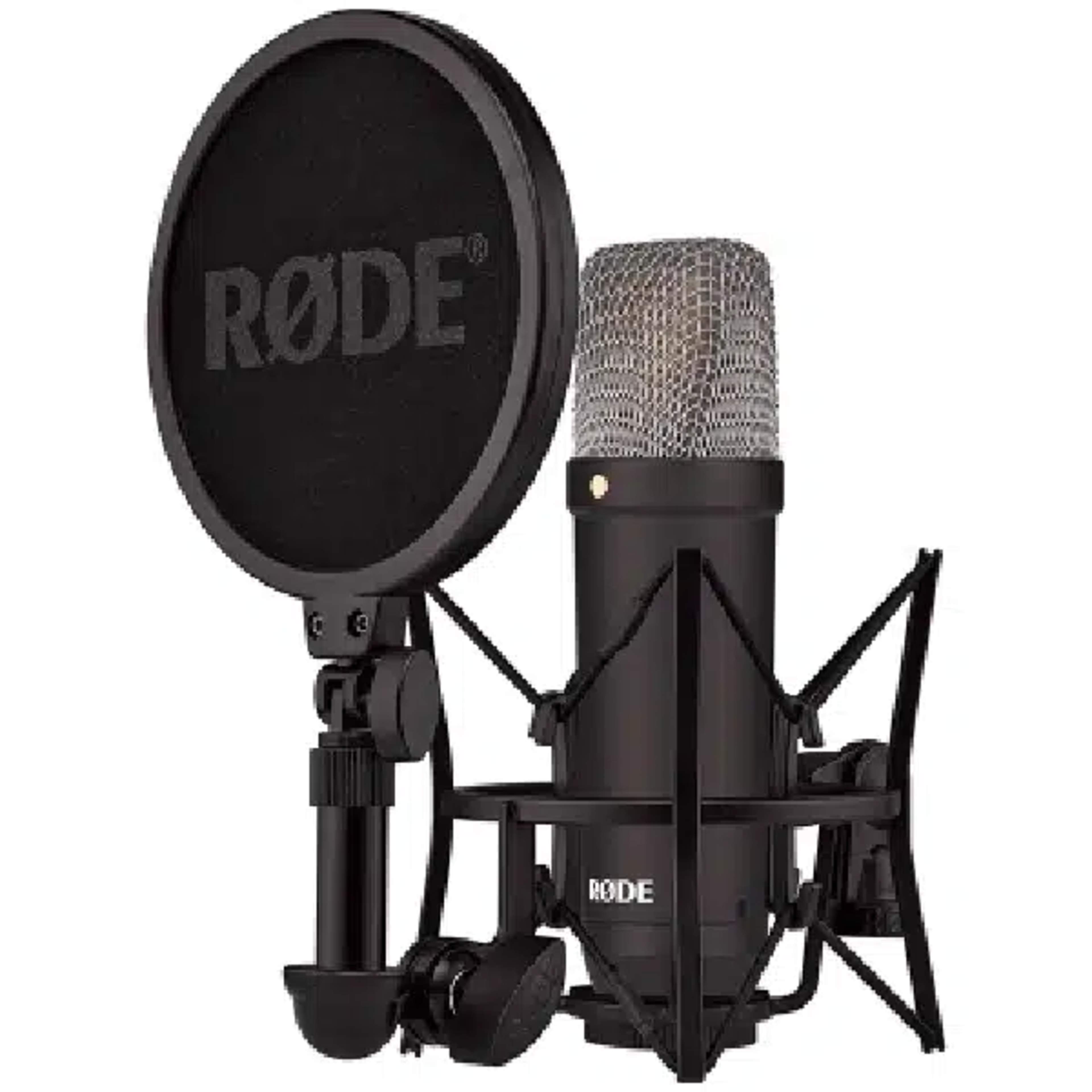 Rode NT1 Signature Series Professional Studio Microphone RODE 1-inch HF6 Gold-Sputtered Large Diaphragm Condenser Microphone main view audio equipment Kenya