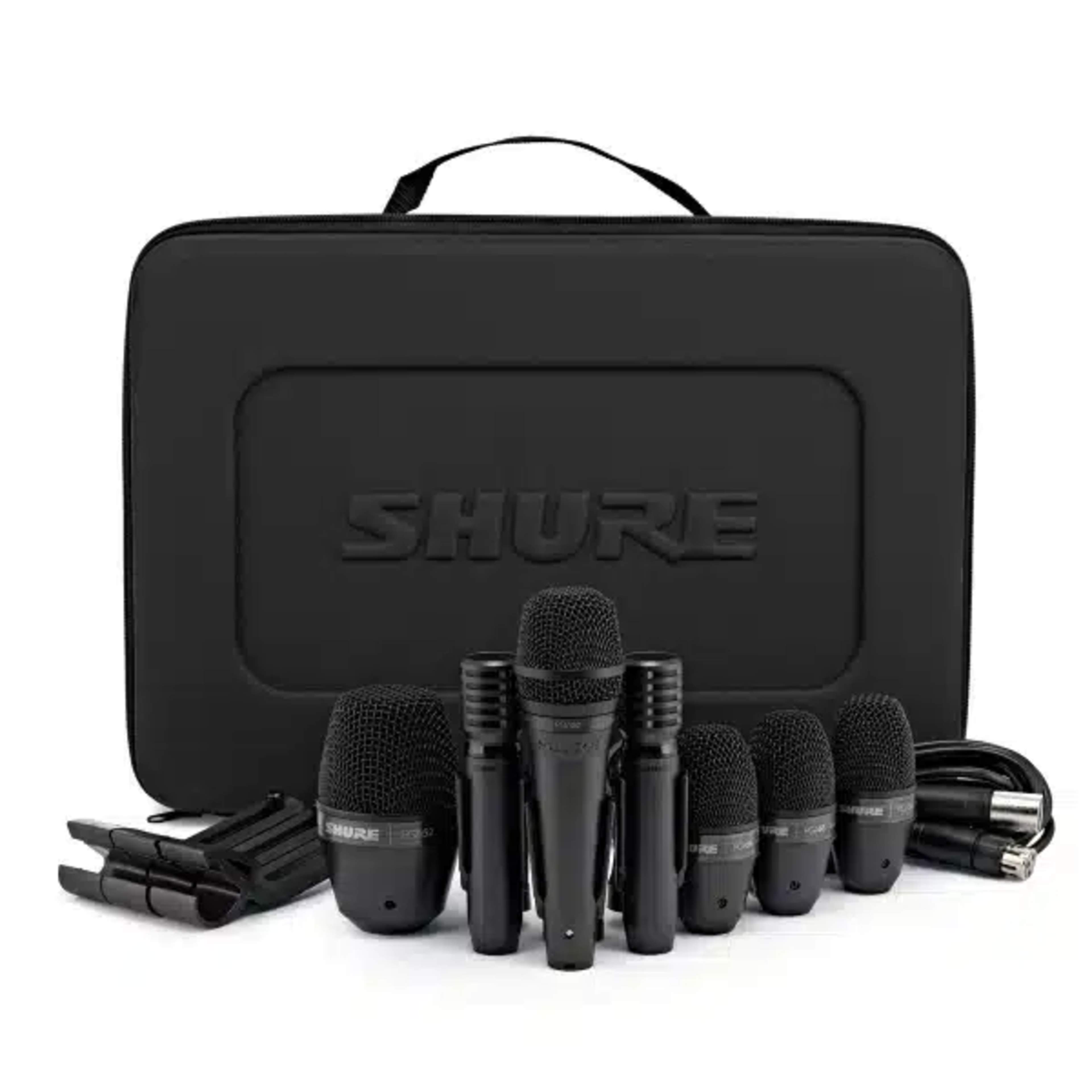 Shure PGA Drum Kit 7 Professional 7-Piece Mic Set SHURE main view audio equipment Kenya