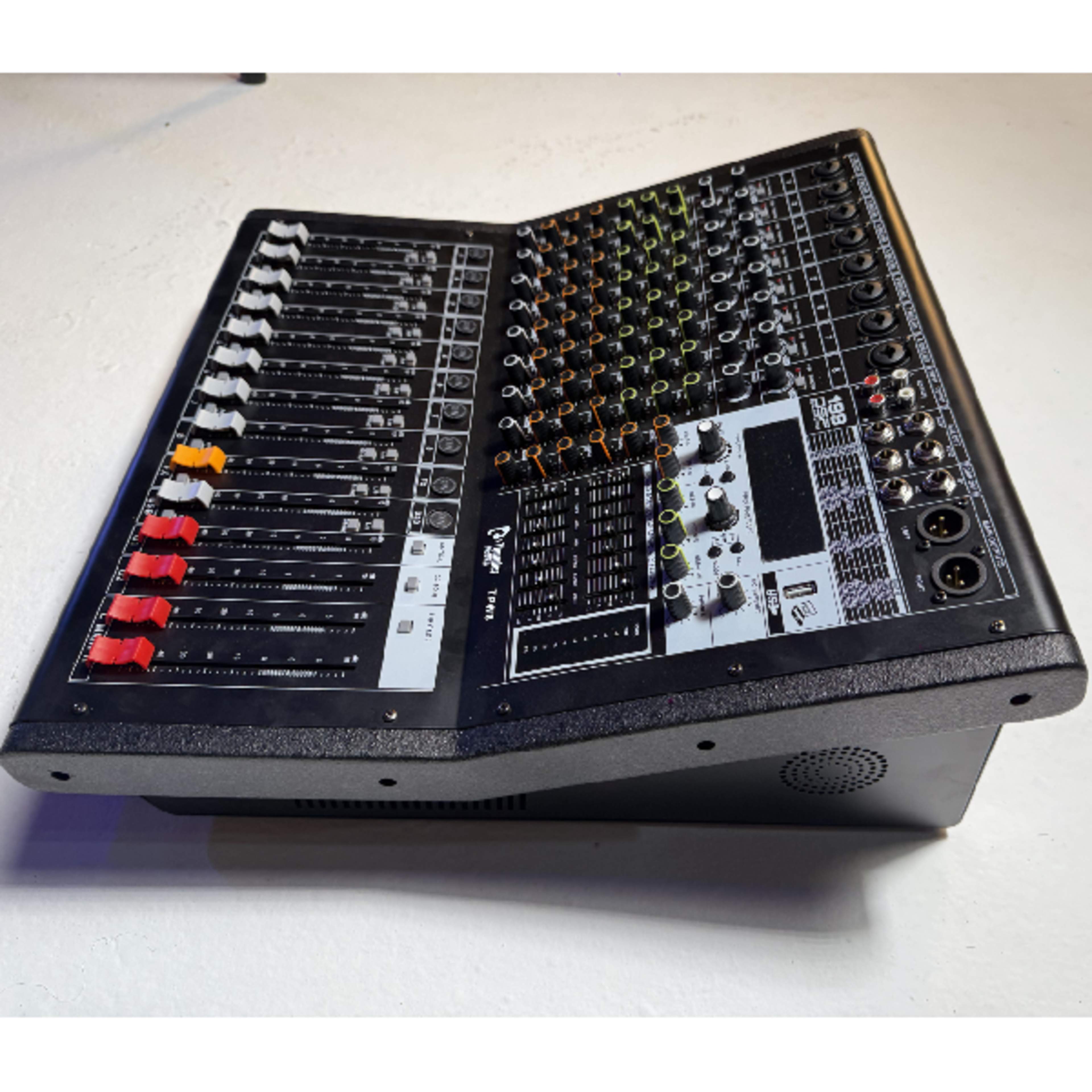 Thunder Sound TPW 8 Professional 8-Channel Powered Audio Mixer THUNDER SOUND main view audio equipment Kenya