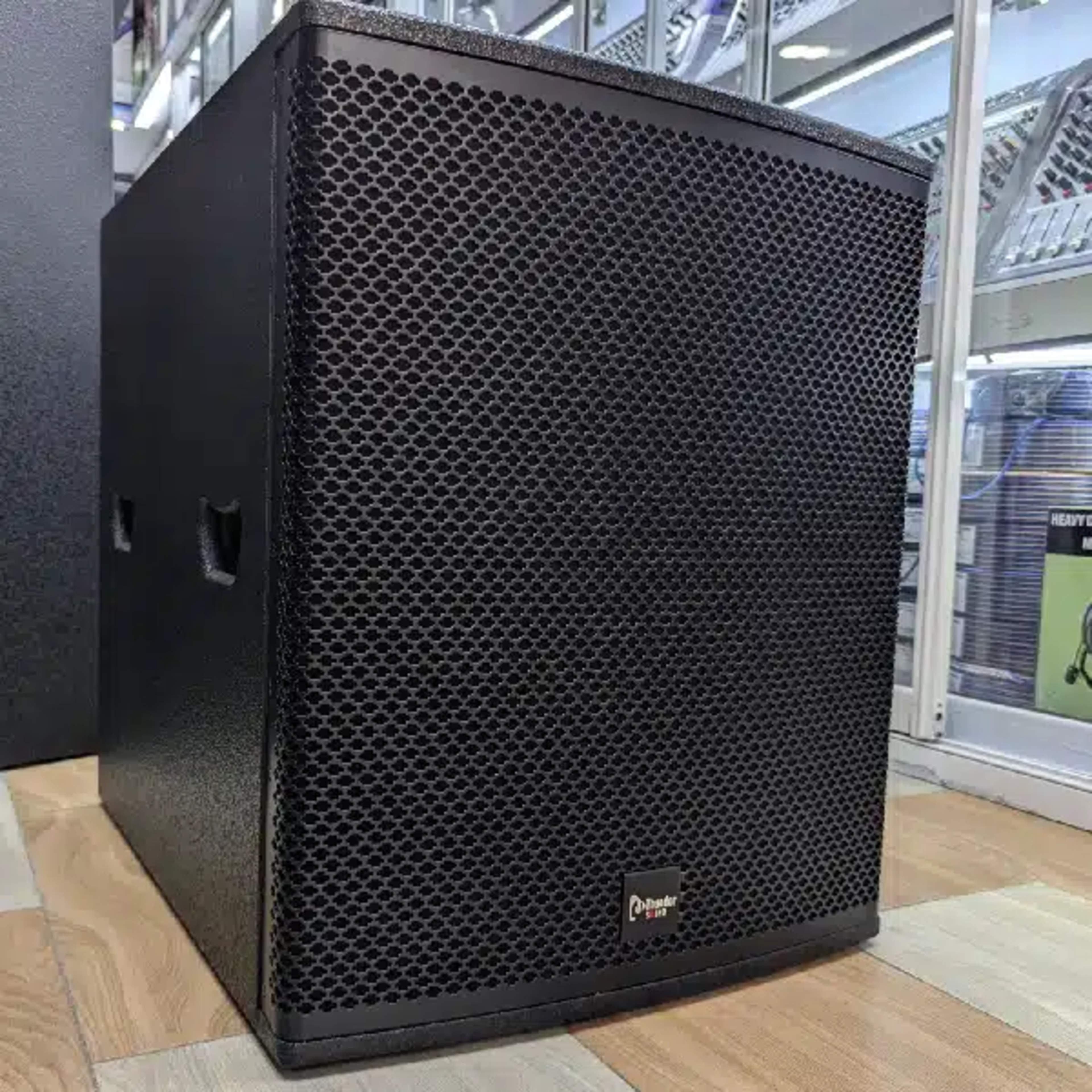 Thunder Sound TS118 18-Inch Professional High-Performance Subwoofer THUNDER SOUND Reinforced MDF with Textured Coating main view audio equipment Kenya