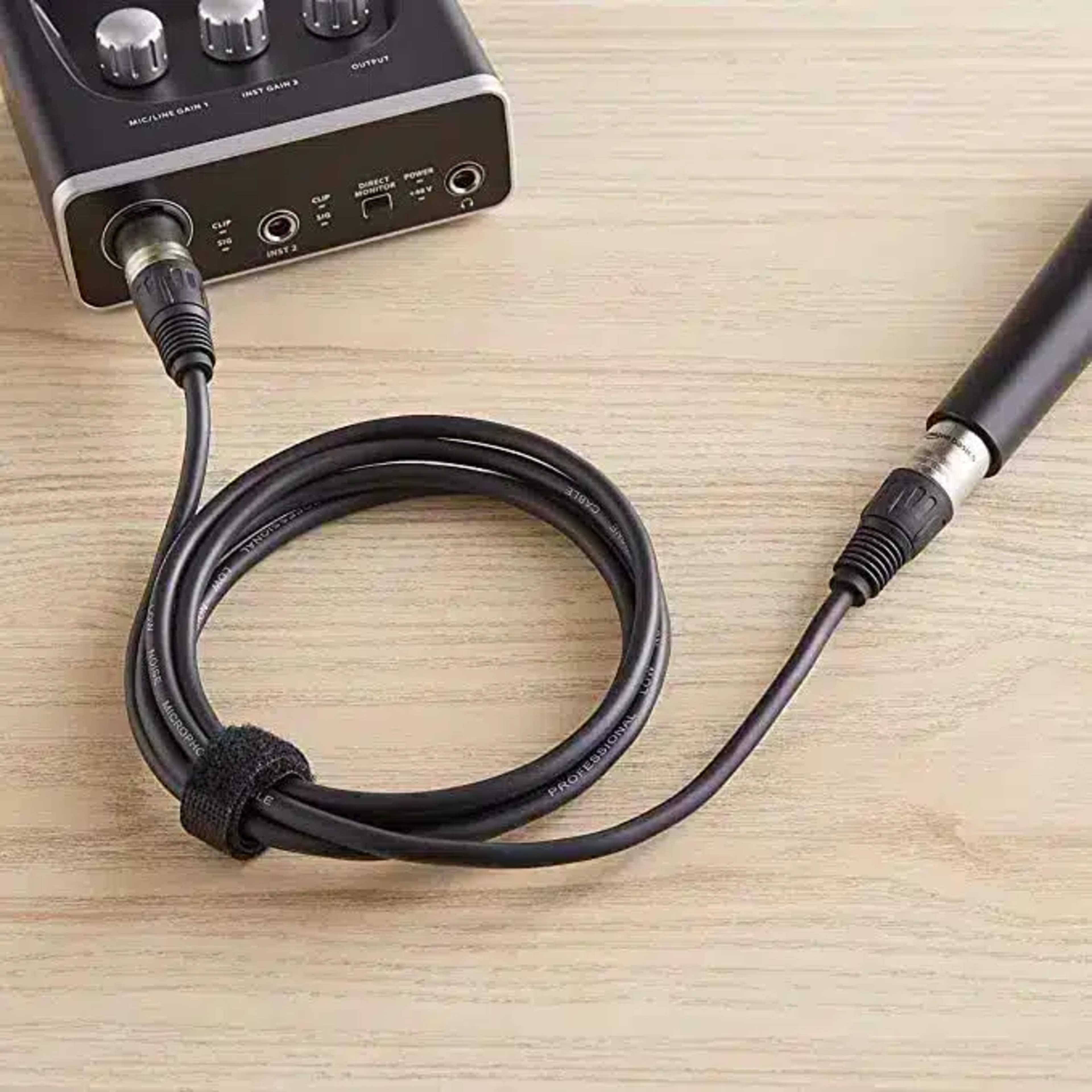 XLR 5m Professional Balanced Microphone Cable GENERIC PRO Balanced XLR-F to XLR-M Microphone Cable main view audio equipment Kenya