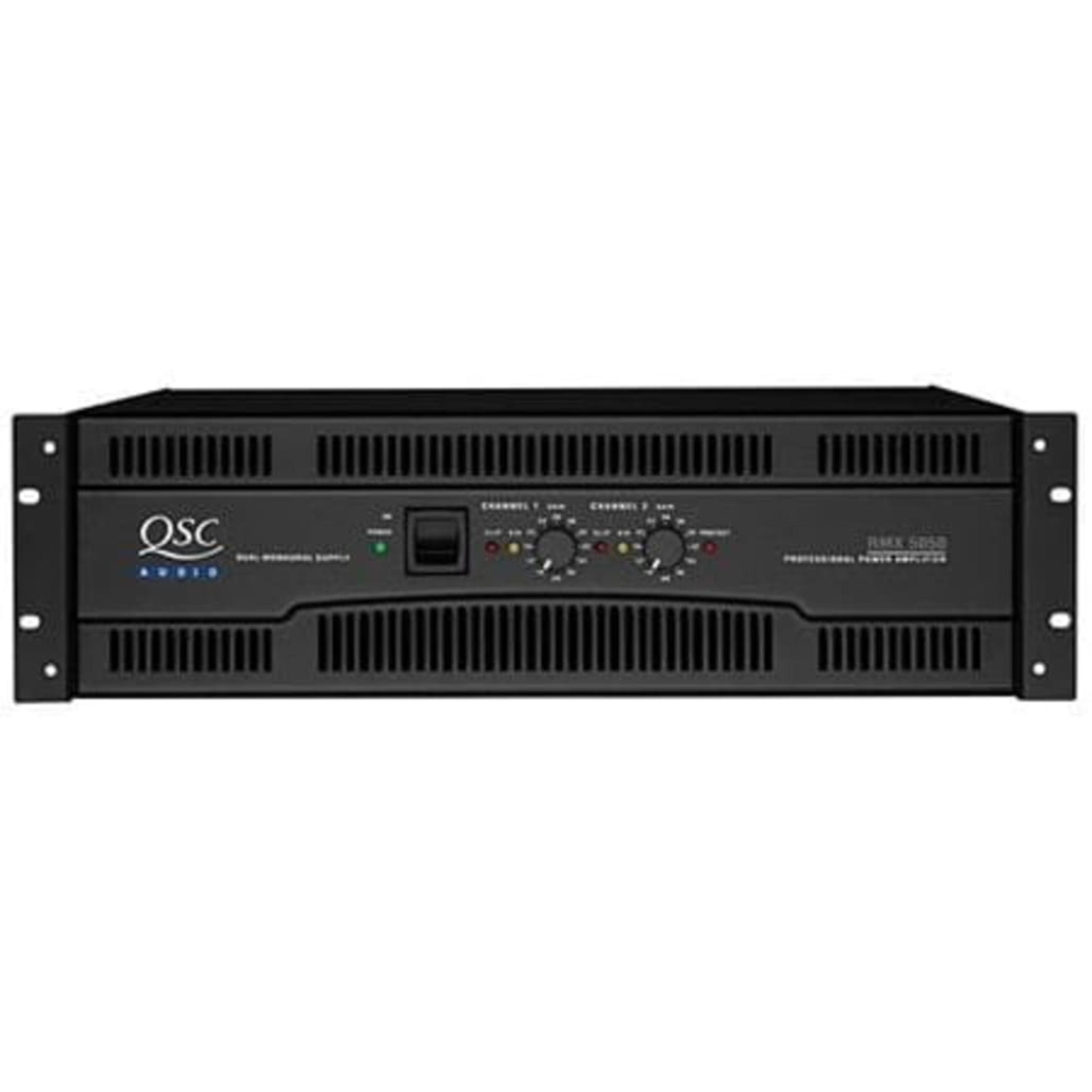 QSC RMX 5050HD Professional Power Amplifier – 5000W Flagship - Image 1