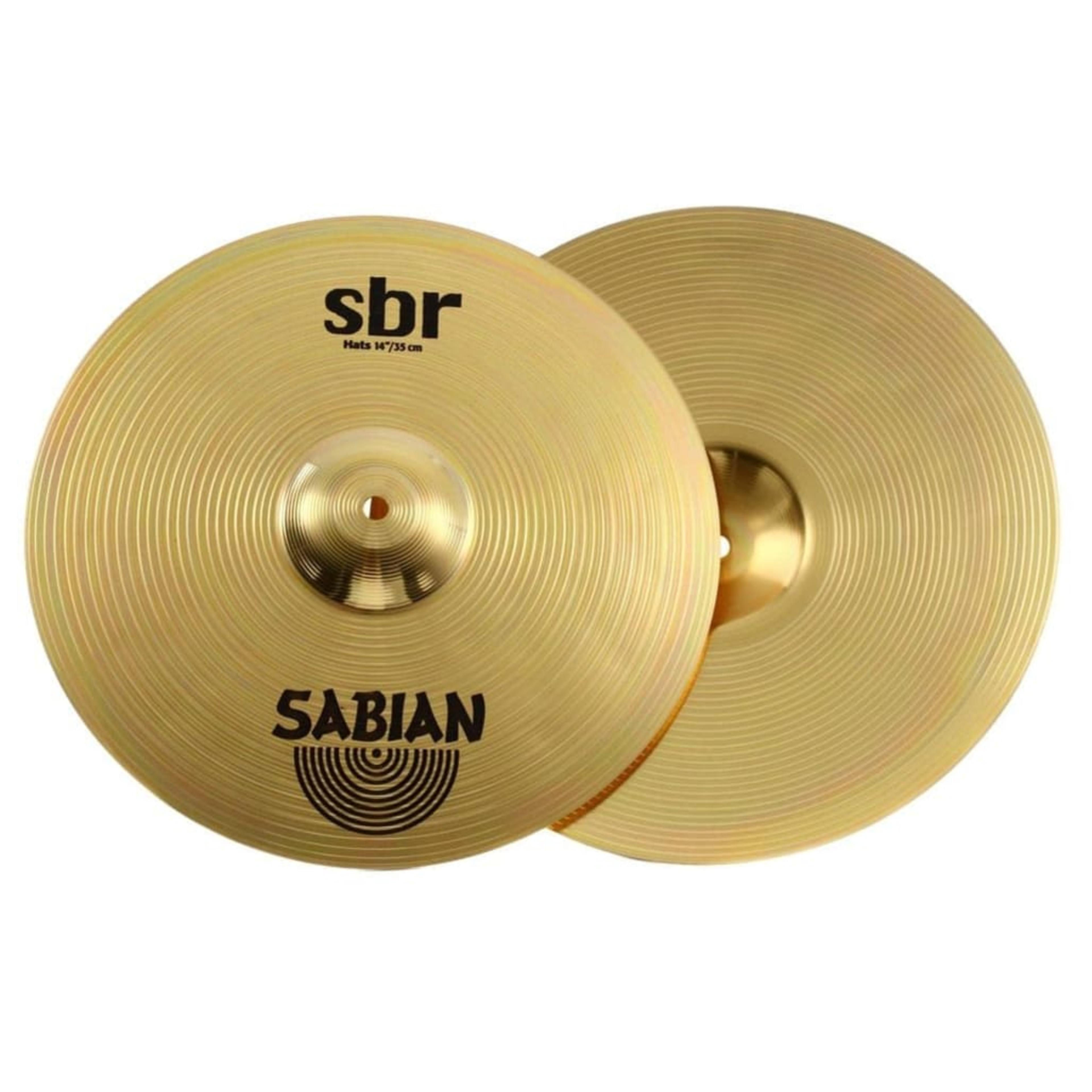 Sabian SBR 14-Inch Brass Hi-Hat Cymbals - Image 1