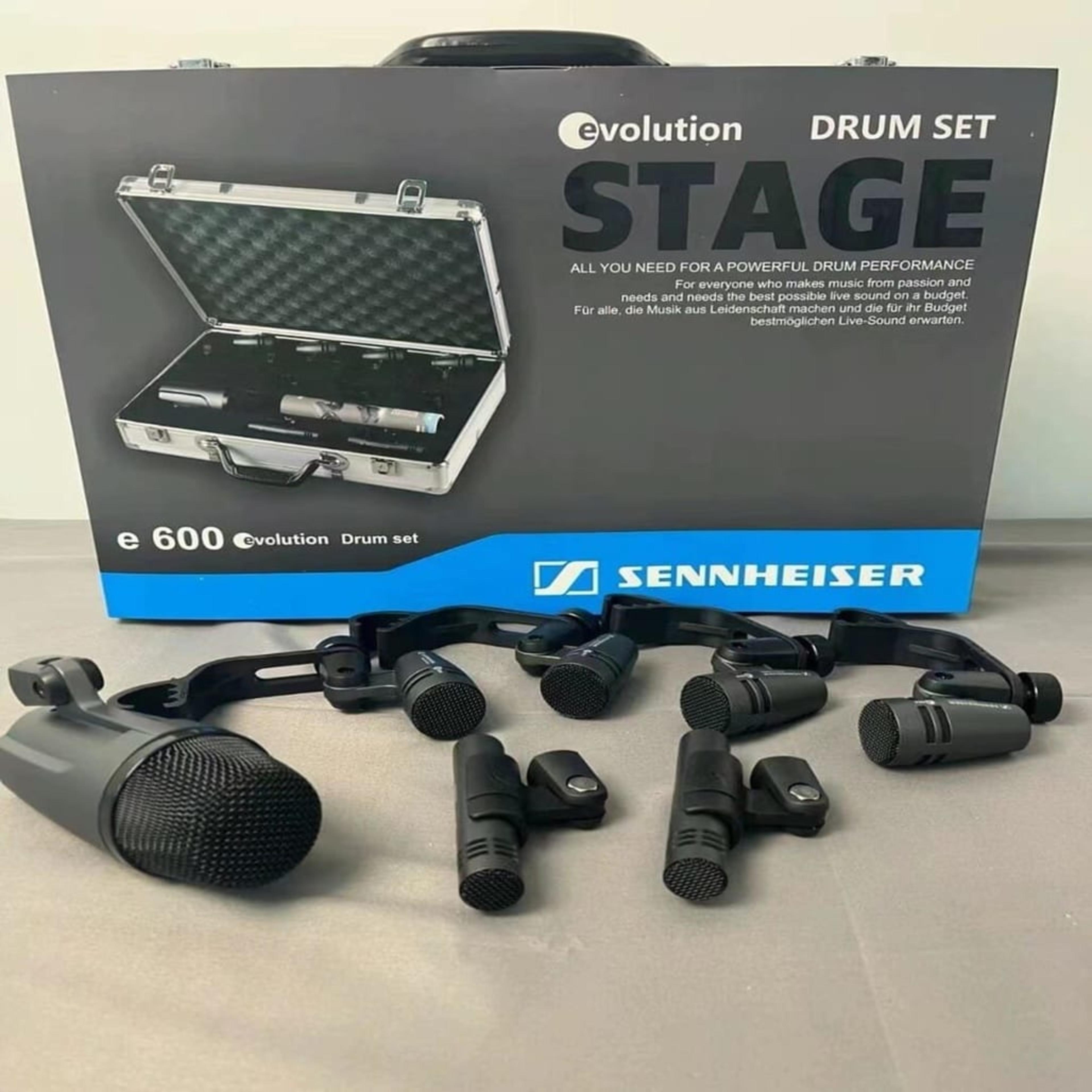 Sennheiser Evolution Professional Drum Microphone Kit - Image 1