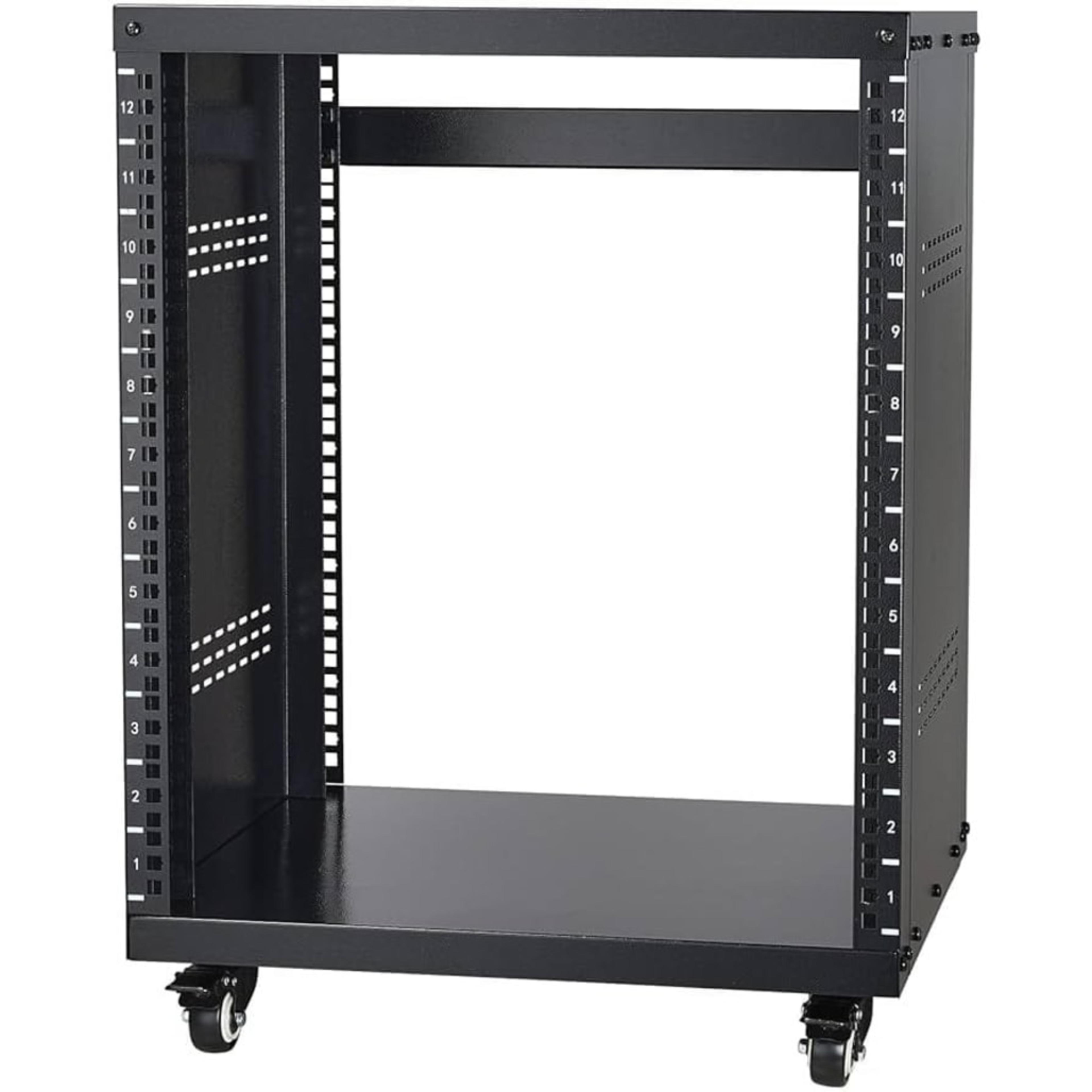 Professional 12U Skeleton Open Frame Equipment Rack - Image 1