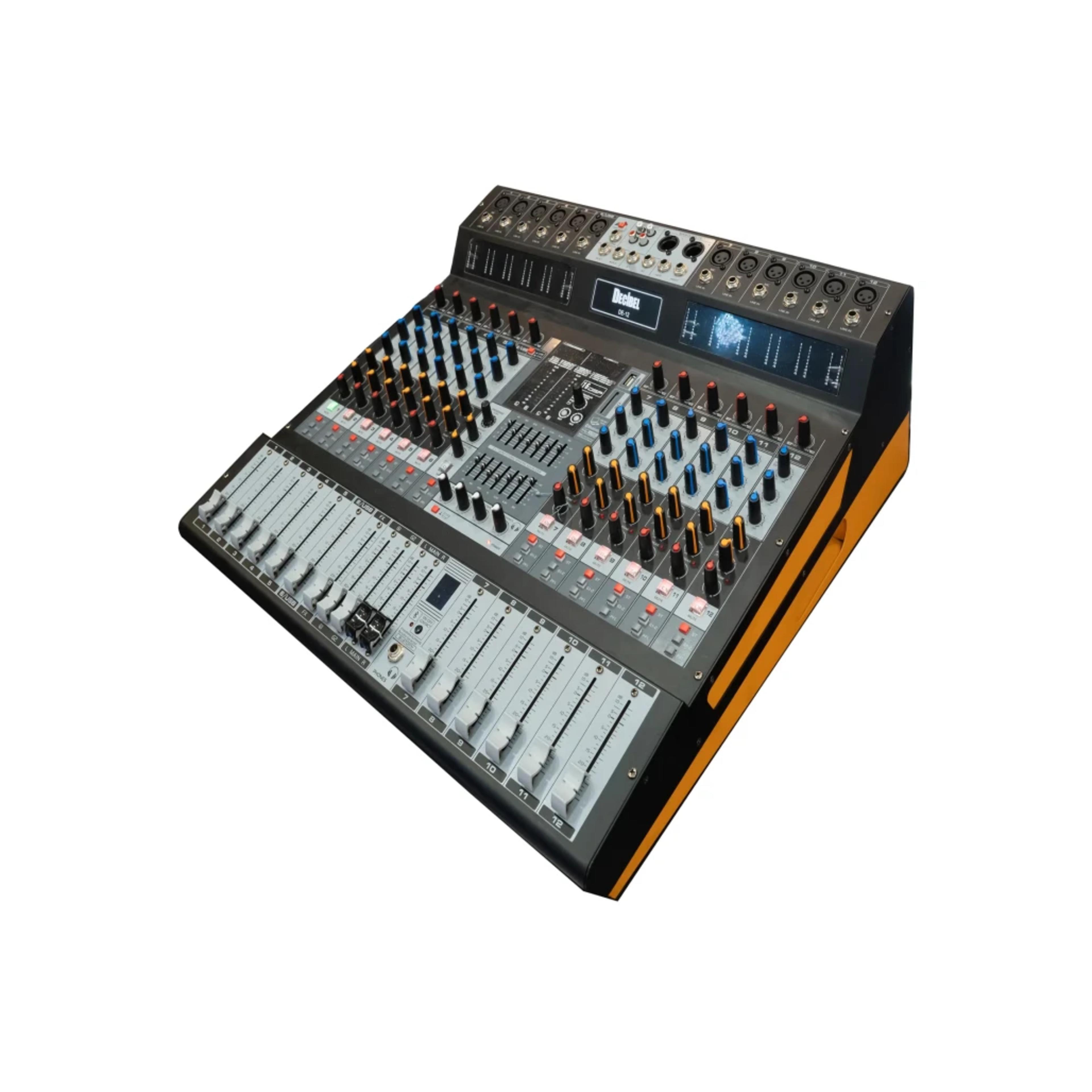 Voice of Heaven (VOH) VOH-12 Professional 12-Channel Analog Mixer - Image 1